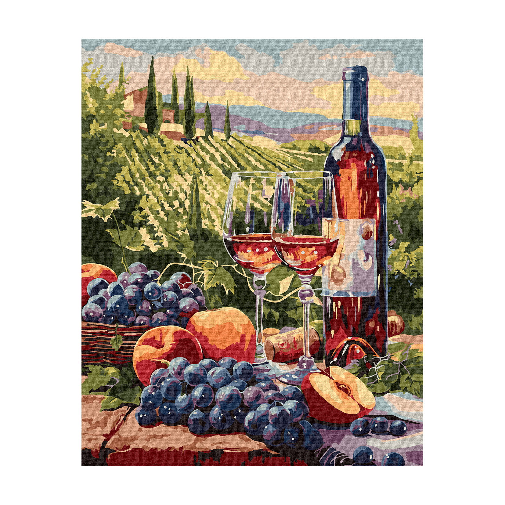 Картина за номерами Ideyka Фруктове вино, 40*50 см (KHO5702)
Картина за номерами Ideyka Фруктове вино, 40*50 см (KHO5702)