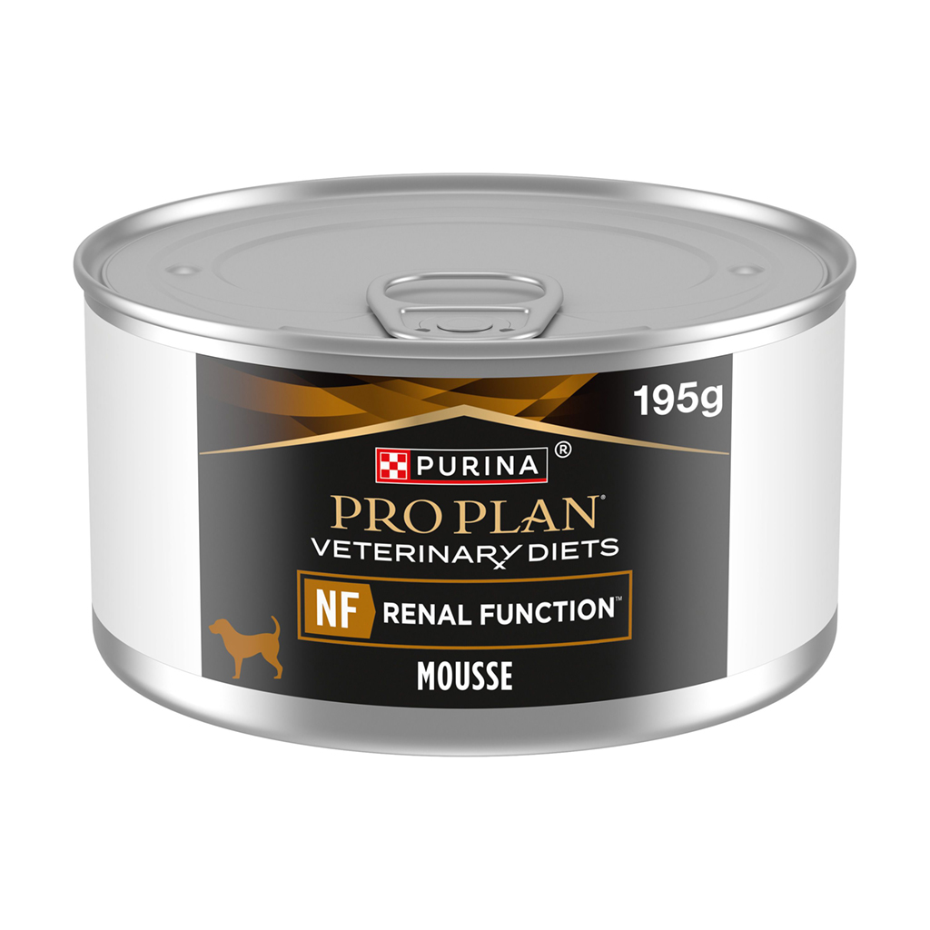 Уцінка! Вологий корм для дорослих собак Pro Plan Veterinary Diets NF Renal Function для підтримання функції нирок при хронічній хворобі нирок, мус, 195 г
Уцінка! Вологий корм для дорослих собак Pro Plan Veterinary Diets NF Renal Function для підтримання функції нирок при хронічній хворобі нирок, мус, 195 г