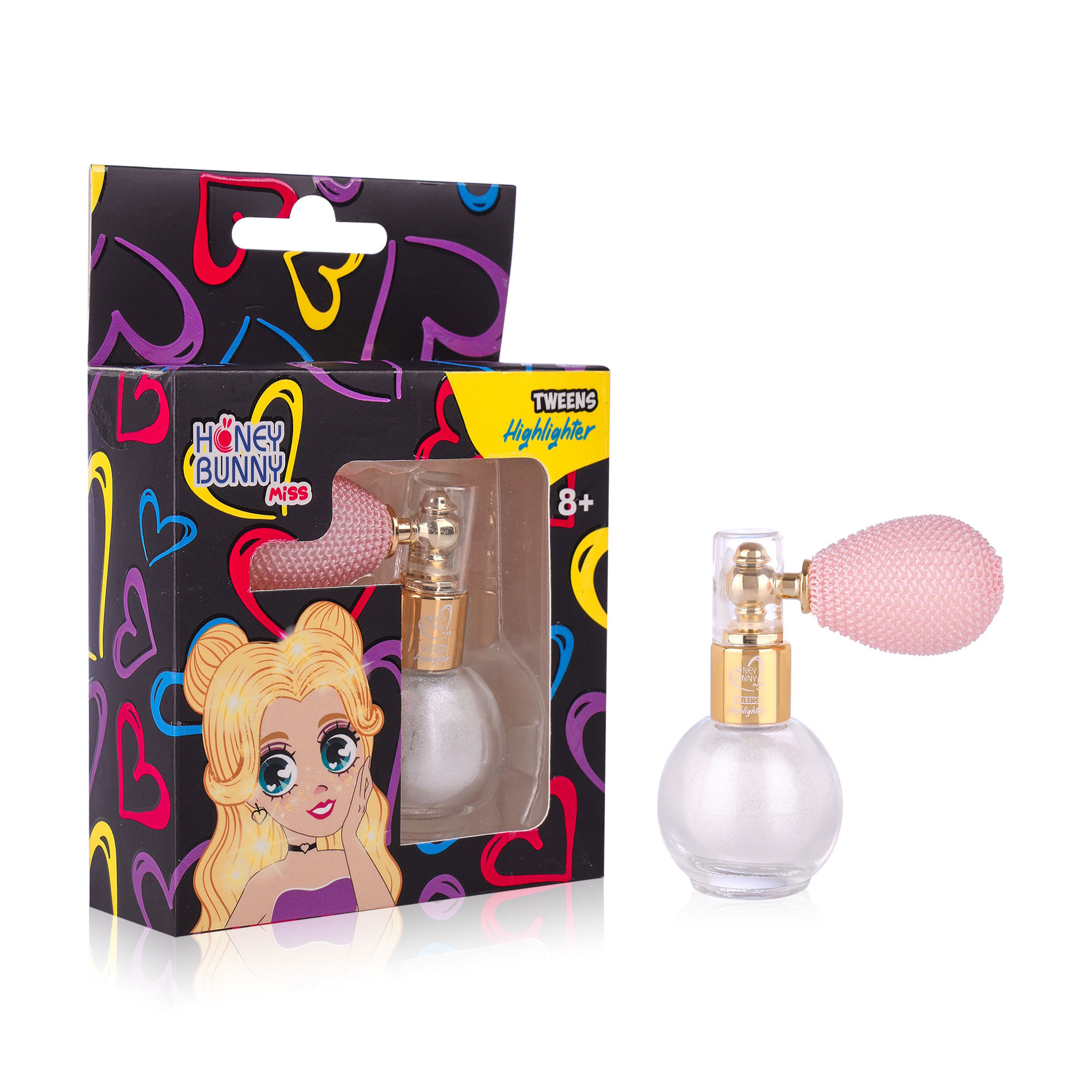 Дитячий хайлайтер для обличчя Honey Bunny Miss Tweens розсипчастий, 5 г
Дитячий хайлайтер для обличчя Honey Bunny Miss Tweens розсипчастий, 5 г