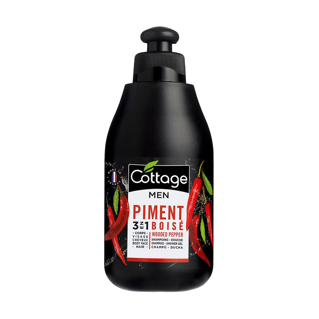 Чоловічий гель-шампунь для душу 3 в 1 Cottage Men Shampoo-Shower Gel, Wooded Pepper, 250 мл
Чоловічий гель-шампунь для душу 3 в 1 Cottage Men Shampoo-Shower Gel, Wooded Pepper, 250 мл
