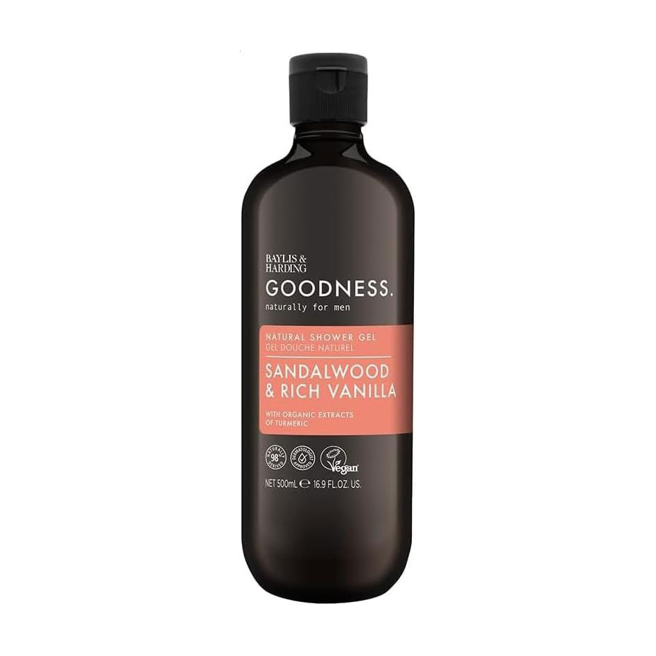 Чоловічий гель для душу Baylis & Harding Goodness Natural Shower Gel, Sandalwood & Rich Vanilla, 500 мл
Чоловічий гель для душу Baylis & Harding Goodness Natural Shower Gel, Sandalwood & Rich Vanilla, 500 мл