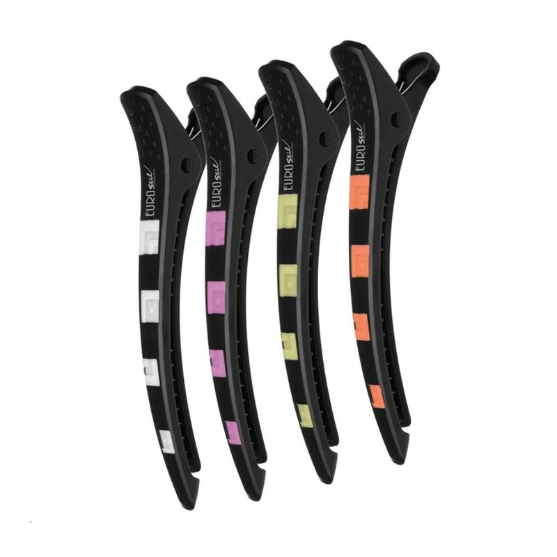 Затискач для волосся Eurostil, 4 шт (04368)
Затискач для волосся Eurostil, 4 шт (04368)