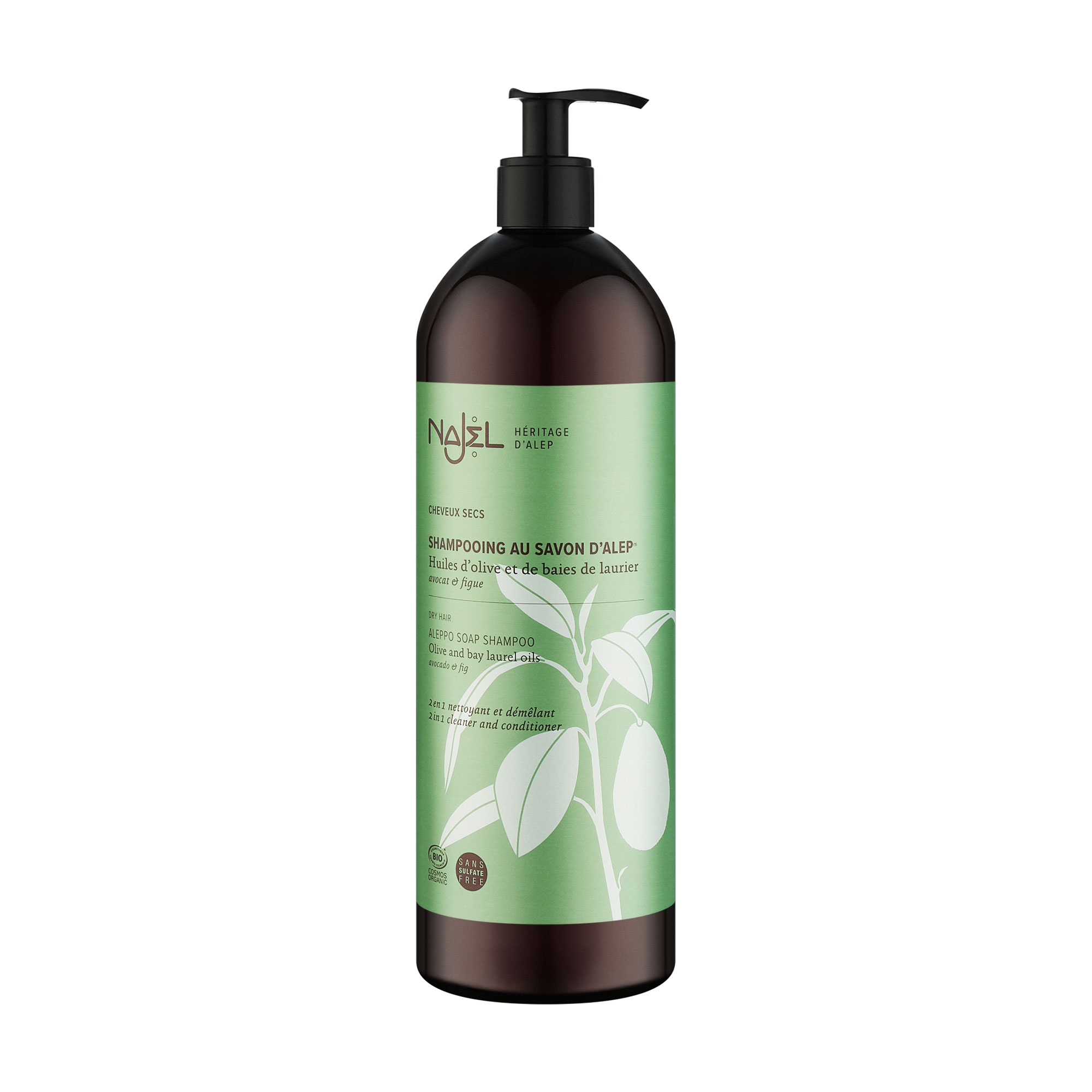 Шампунь 2 в 1 Najel Aleppo Soap Shampoo для сухого волосся, на основі алеппського мила, 500 мл
Шампунь 2 в 1 Najel Aleppo Soap Shampoo для сухого волосся, на основі алеппського мила, 500 мл