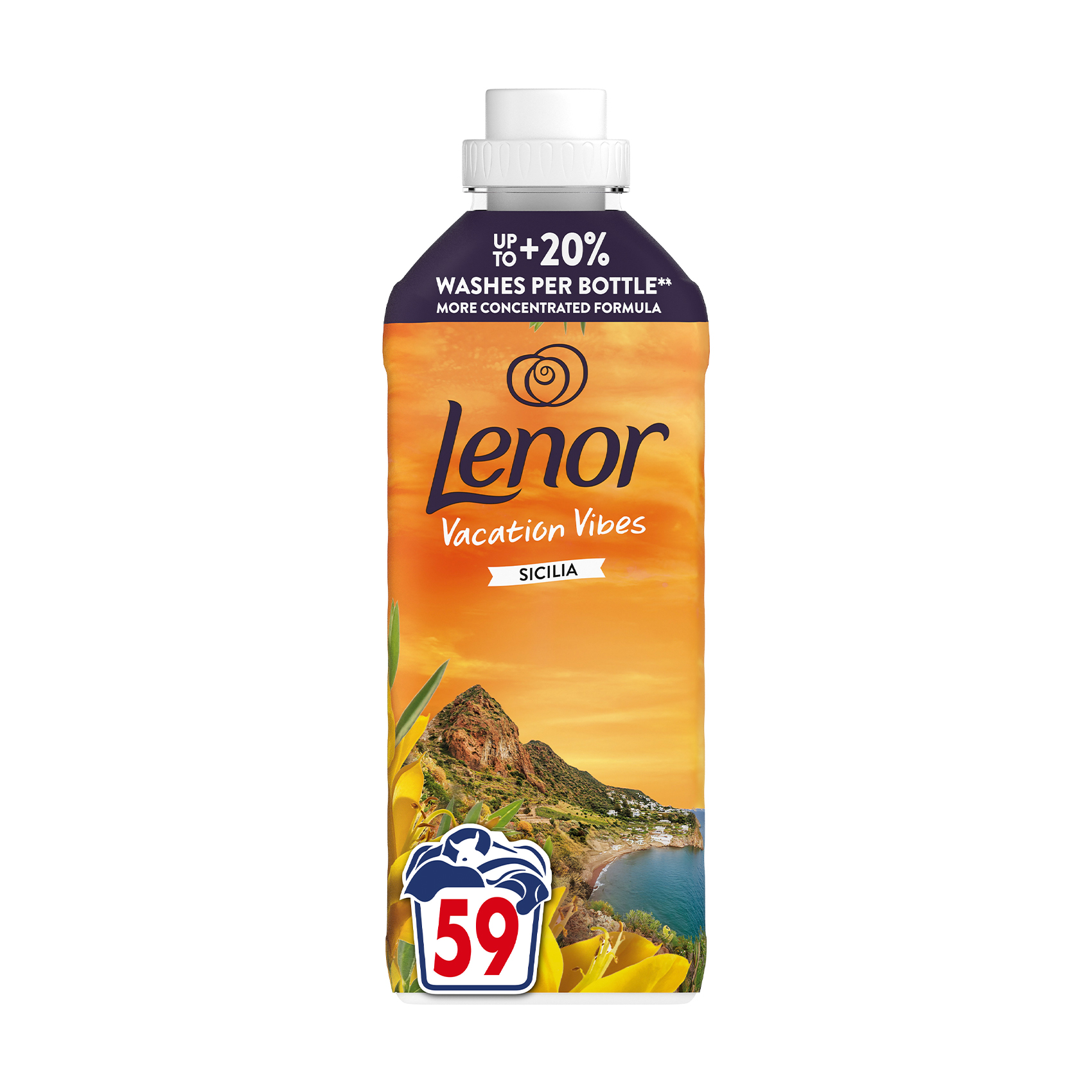 Кондиціонер для білизни Lenor Сицилія, 59 циклів прання, 1.239 л
Кондиціонер для білизни Lenor Сицилія, 59 циклів прання, 1.239 л