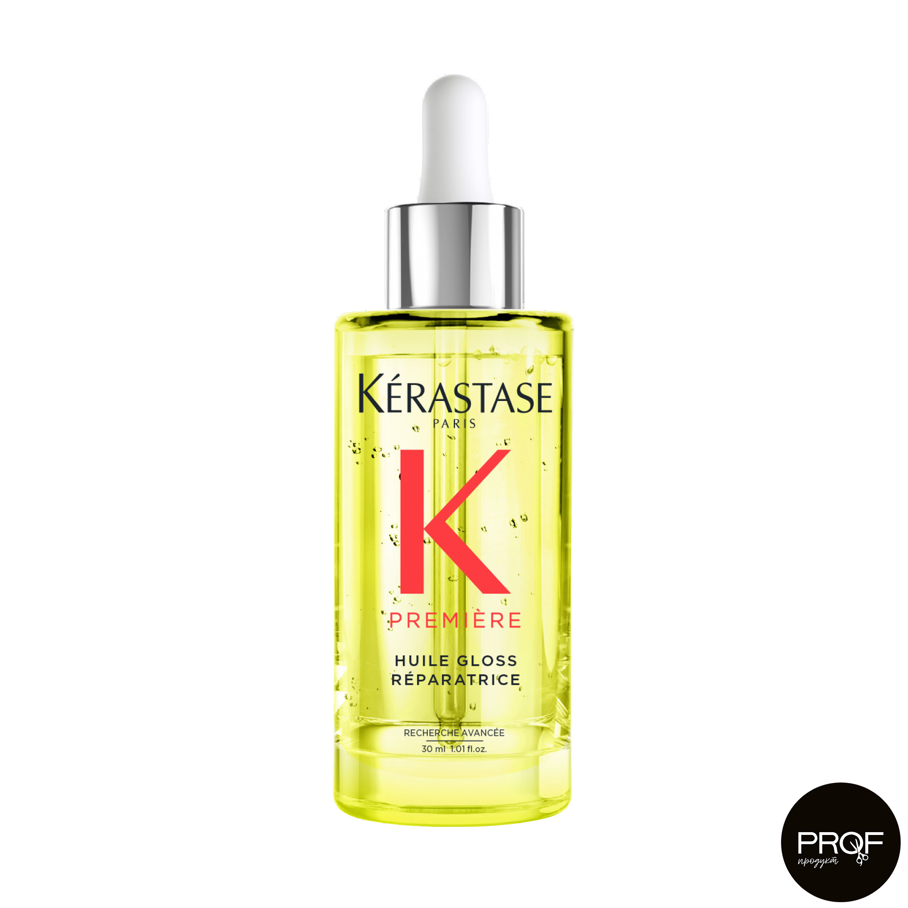 Олійка-концентрат Kerastase Premiere Huile Gloss для блиску та відновлення всіх типів пошкодженого волосся, 30 мл
Олійка-концентрат Kerastase Premiere Huile Gloss для блиску та відновлення всіх типів пошкодженого волосся, 30 мл