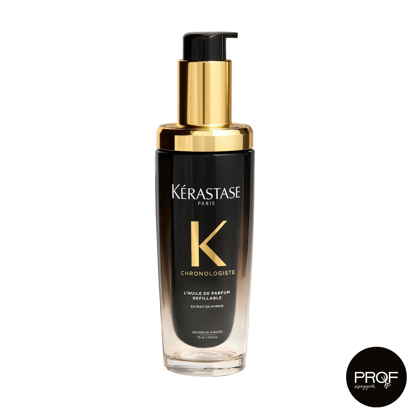 Парфумована олія-вуаль для волосся Kerastase Chronologiste Fragrance-In-Oil Refillable, 75 мл
Парфумована олія-вуаль для волосся Kerastase Chronologiste Fragrance-In-Oil Refillable, 75 мл