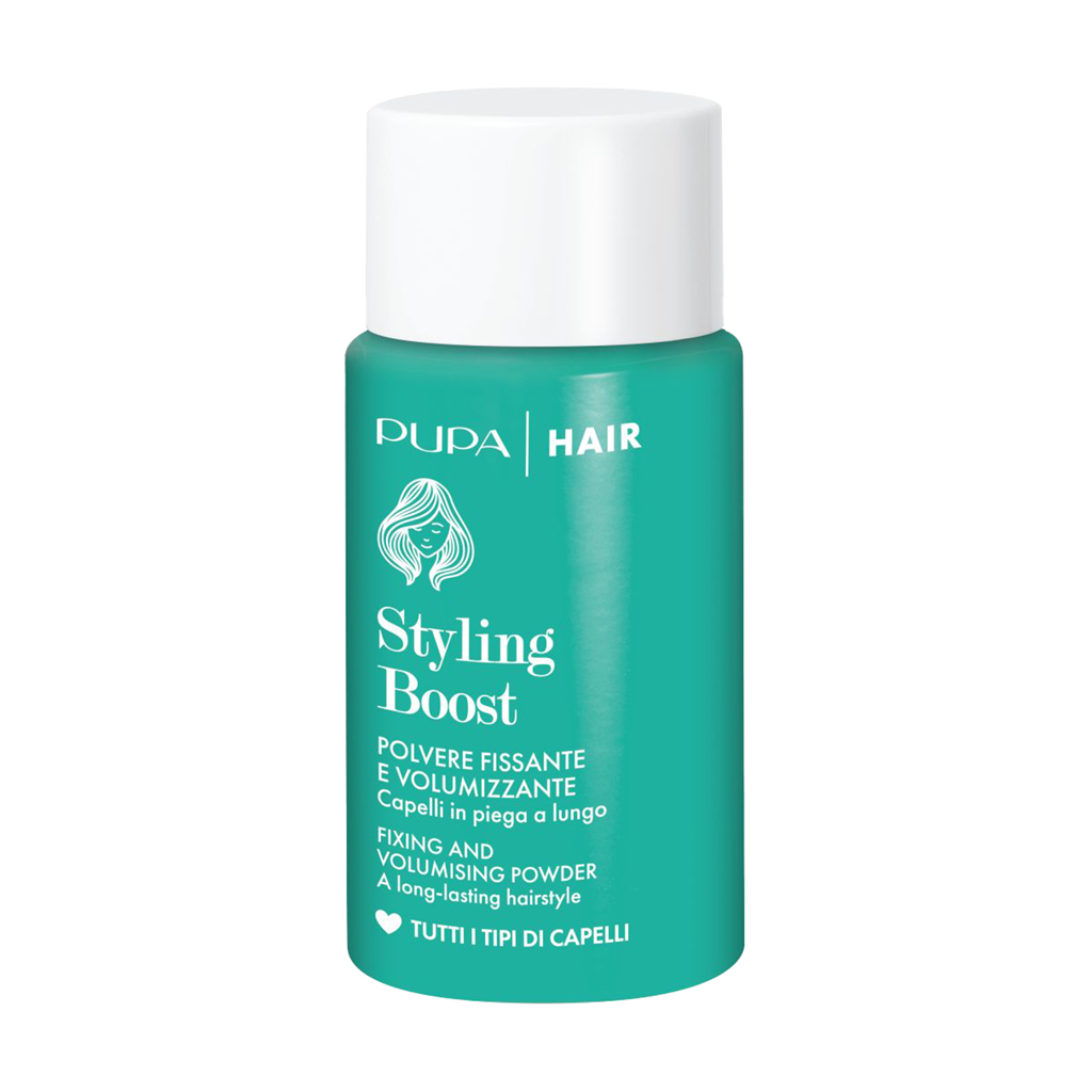 Стайлінг-пудра Pupa Styling Boost Fixing And Volumising Powder для фіксації та об'єму волосся, 7 г
Стайлінг-пудра Pupa Styling Boost Fixing And Volumising Powder для фіксації та об'єму волосся, 7 г