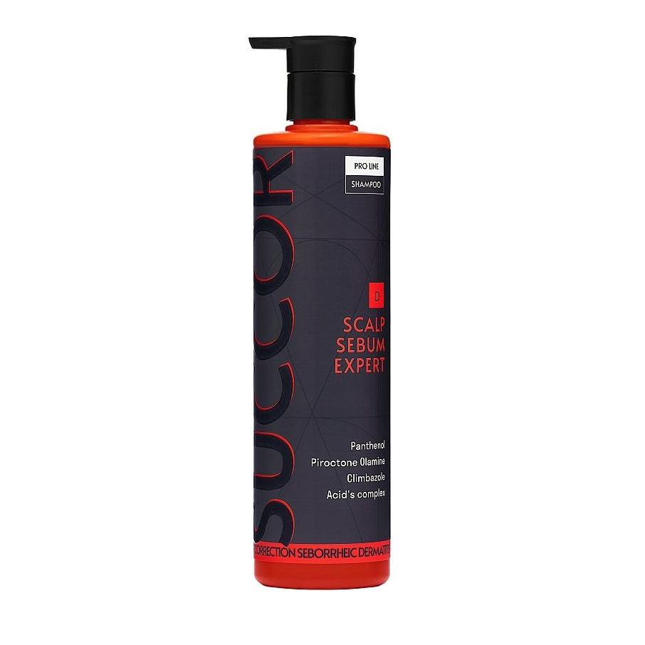 Шампунь Succor Scalp Sebum Expert Shampoo для корекції проявів себорейного дерматиту, 250 мл
Шампунь Succor Scalp Sebum Expert Shampoo для корекції проявів себорейного дерматиту, 250 мл
