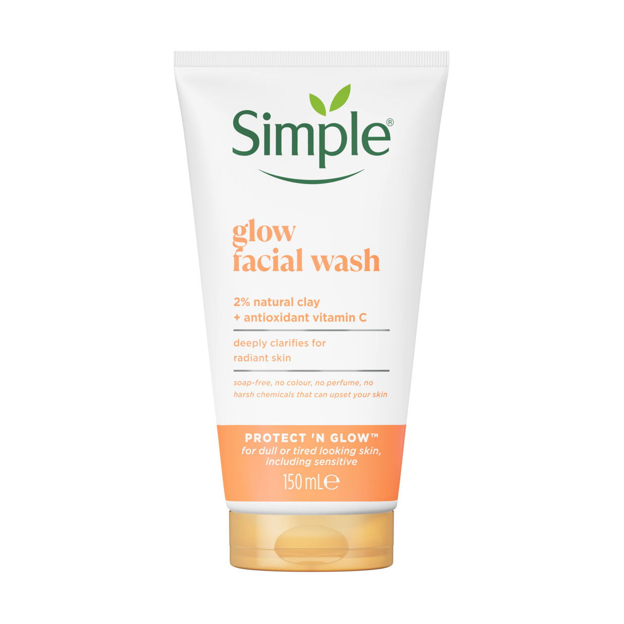 Уцінка! Очищувальний засіб для вмивання Simple Protect 'N Glow Glow Facial Wash, 150 мл
Уцінка! Очищувальний засіб для вмивання Simple Protect 'N Glow Glow Facial Wash, 150 мл