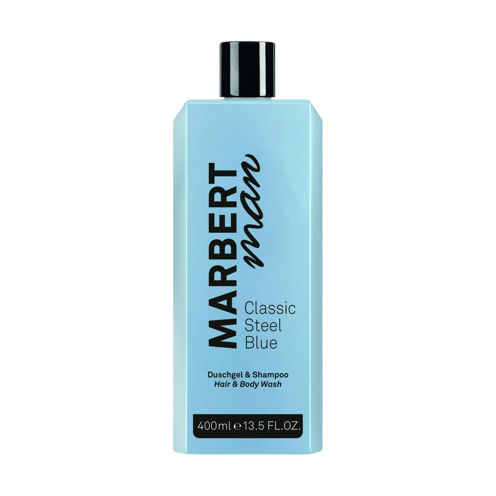 Чоловічий шампунь та гель для душу Marbert Man Classic Steel Blue Hair & Body Wash, 400 мл
Чоловічий шампунь та гель для душу Marbert Man Classic Steel Blue Hair & Body Wash, 400 мл