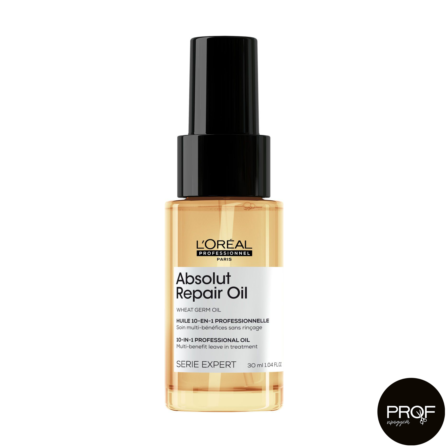 Багатофункціональна олія-догляд 10 в 1 L'Oreal Professionnel Serie Expert Absolut Repair Oil для нормального та пошкодженого волосся, 30 мл
Багатофункціональна олія-догляд 10 в 1 L'Oreal Professionnel Serie Expert Absolut Repair Oil для нормального та пошкодженого волосся, 30 мл