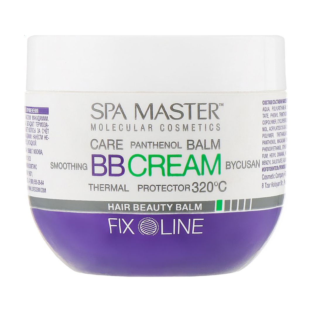 Бальзам для волосся Spa Master Fix Line BB Cream Hair Beauty Balm, 100 мл
Бальзам для волосся Spa Master Fix Line BB Cream Hair Beauty Balm, 100 мл