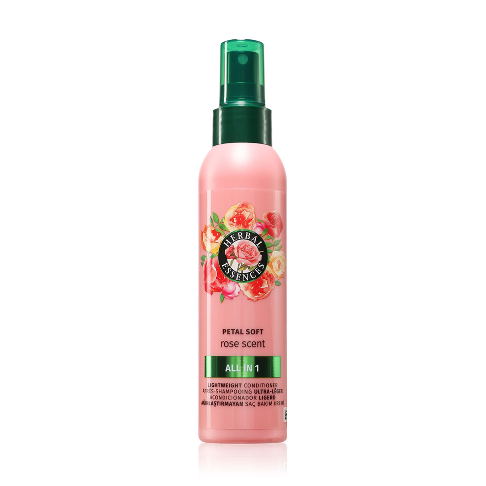 Легкий незмивний бальзам-ополіскувач для волосся Herbal Essences Petal Soft Rose Scent All In 1 Lightweight Conditioner, 145 мл
Легкий незмивний бальзам-ополіскувач для волосся Herbal Essences Petal Soft Rose Scent All In 1 Lightweight Conditioner, 145 мл