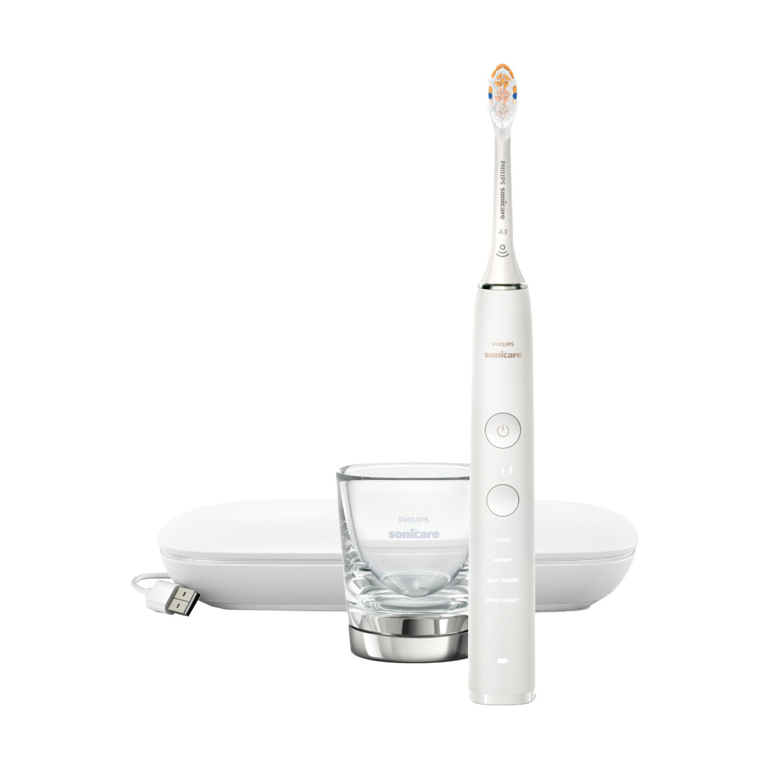 Електрична зубна щітка PHILIPS Sonicare Diamond Clean Smart HX9911/19
Електрична зубна щітка PHILIPS Sonicare Diamond Clean Smart HX9911/19