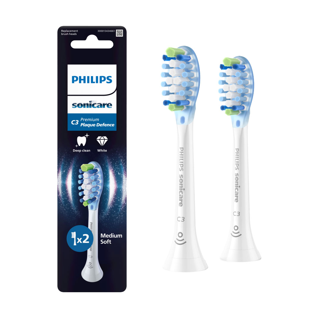 Змінні насадки для електричної звукової зубної щітки Philips Sonicare Premium Plaque Defence HX9042/87, 2 шт
Змінні насадки для електричної звукової зубної щітки Philips Sonicare Premium Plaque Defence HX9042/87, 2 шт