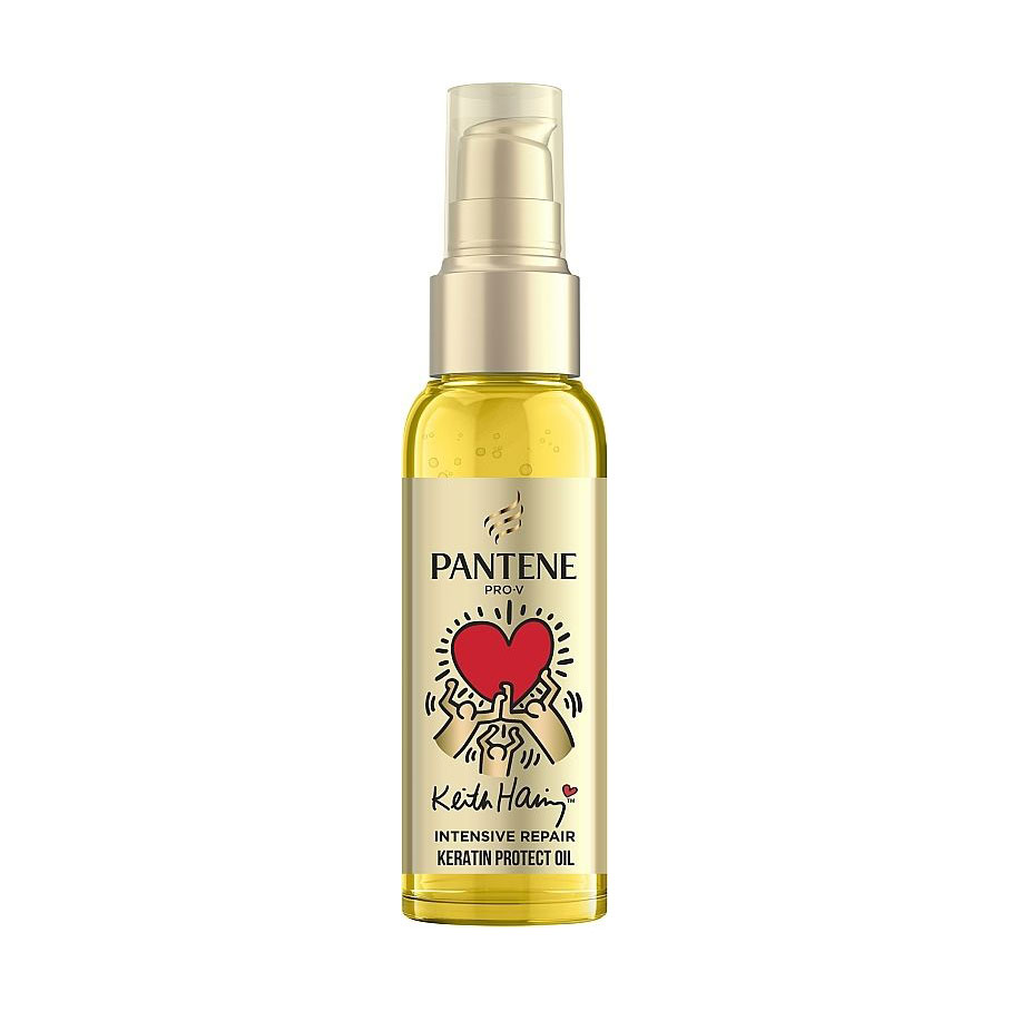 Олія для волосся Pantene Pro-V Keith Haring Intensive Repair Keratin Protect Oil Інтенсивне відновлення, з кератином, 100 мл
Олія для волосся Pantene Pro-V Keith Haring Intensive Repair Keratin Protect Oil Інтенсивне відновлення, з кератином, 100 мл