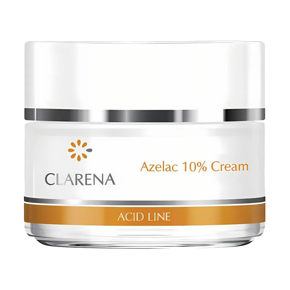 Крем Clarena Acid Line Azelac 10% Cream для жирної, схильної до акне та пігментованої шкіри обличчя, з 10% азелаїновою кислотою , 50 мл
Крем Clarena Acid Line Azelac 10% Cream для жирної, схильної до акне та пігментованої шкіри обличчя, з 10% азелаїновою кислотою , 50 мл
