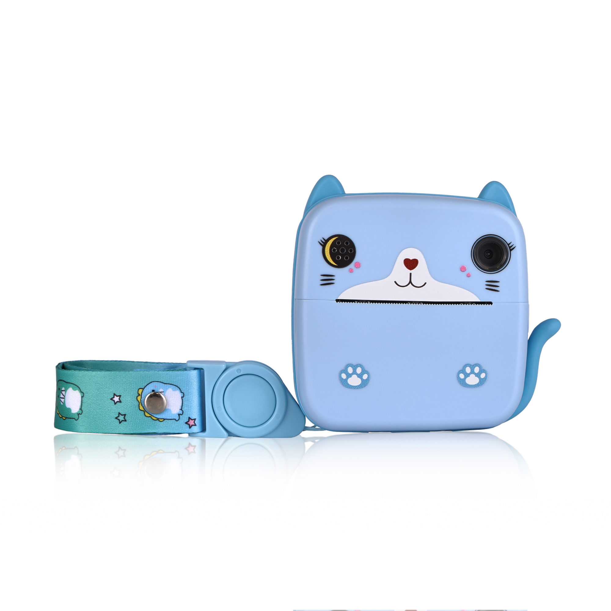 Дитяча камера миттєвого друку Bright Spring Кошеня, синя, від 3 років (031325-A21)
Дитяча камера миттєвого друку Bright Spring Кошеня, синя, від 3 років (031325-A21)