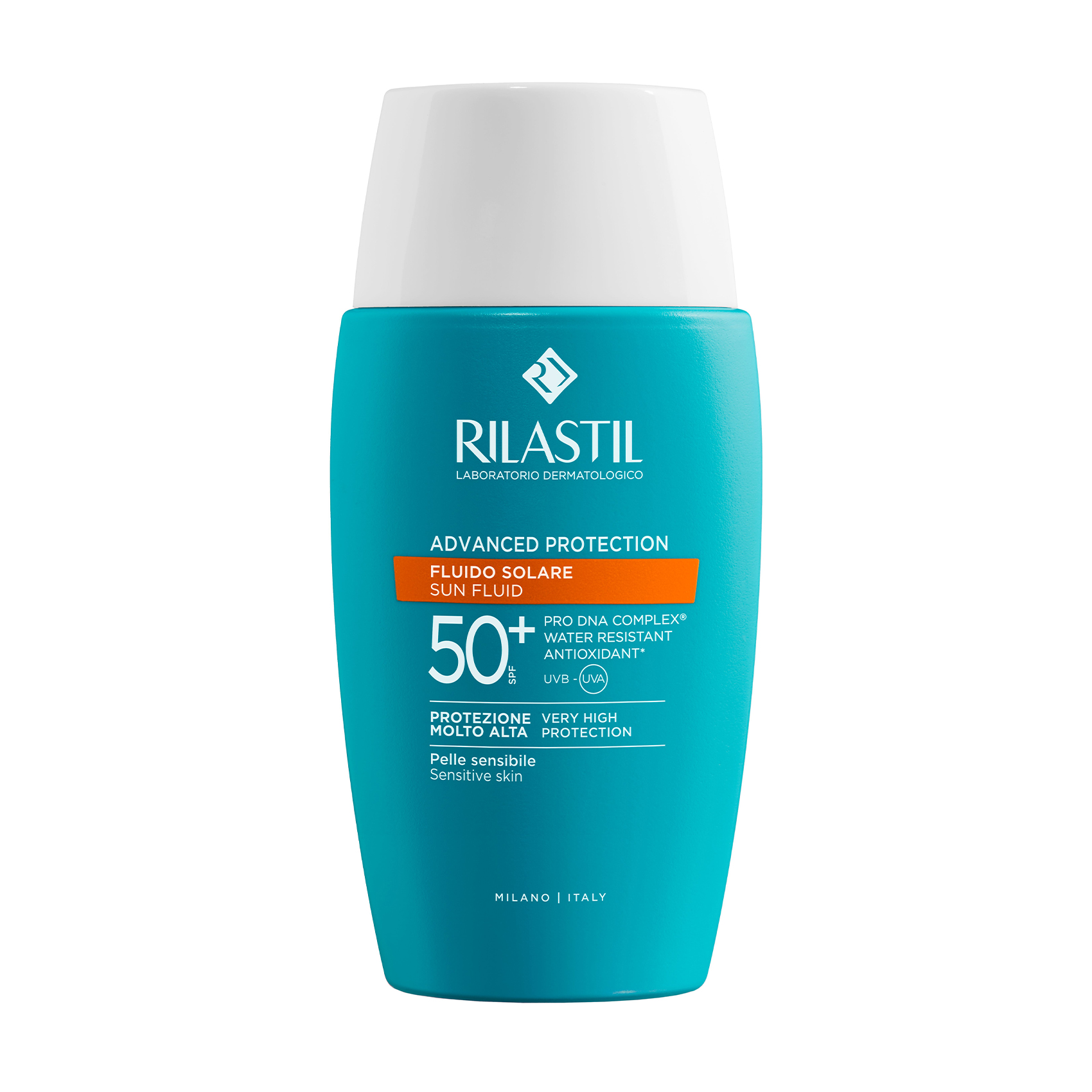 Сонцезахисний флюїд для обличчя Rilastil Advanced Protection SPF 50+ Fluido Solare, 50 мл
Сонцезахисний флюїд для обличчя Rilastil Advanced Protection SPF 50+ Fluido Solare, 50 мл