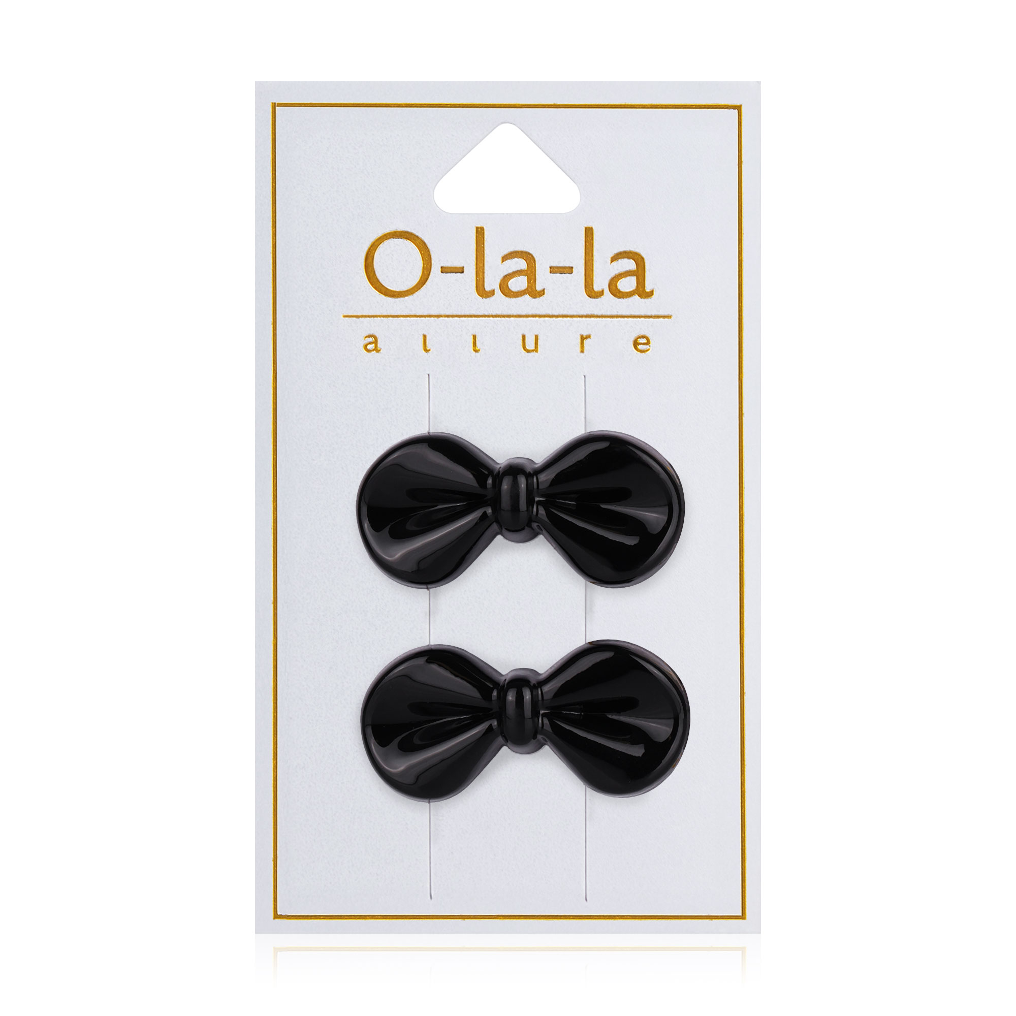 Набір заколок для волосся O-la-la чорні, 2 шт (24-RB154)
Набір заколок для волосся O-la-la чорні, 2 шт (24-RB154)