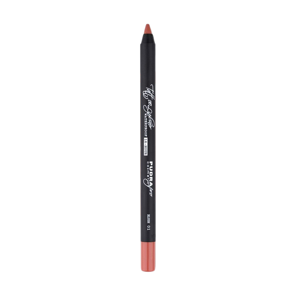 Олівець для губ Pudra Cosmetics Tattoo Lipliner 01 Blush, 1.2 г
Олівець для губ Pudra Cosmetics Tattoo Lipliner 01 Blush, 1.2 г