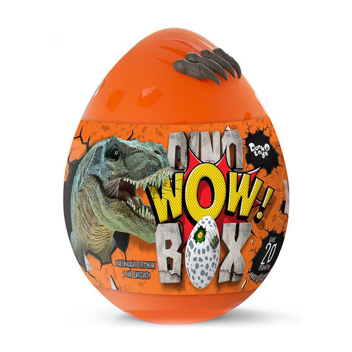 Дитячий набір креативної творчості Danko Toys Dino WOW Box від 5 років, 27*27*35 см (DWB-01-01U)
Дитячий набір креативної творчості Danko Toys Dino WOW Box від 5 років, 27*27*35 см (DWB-01-01U)