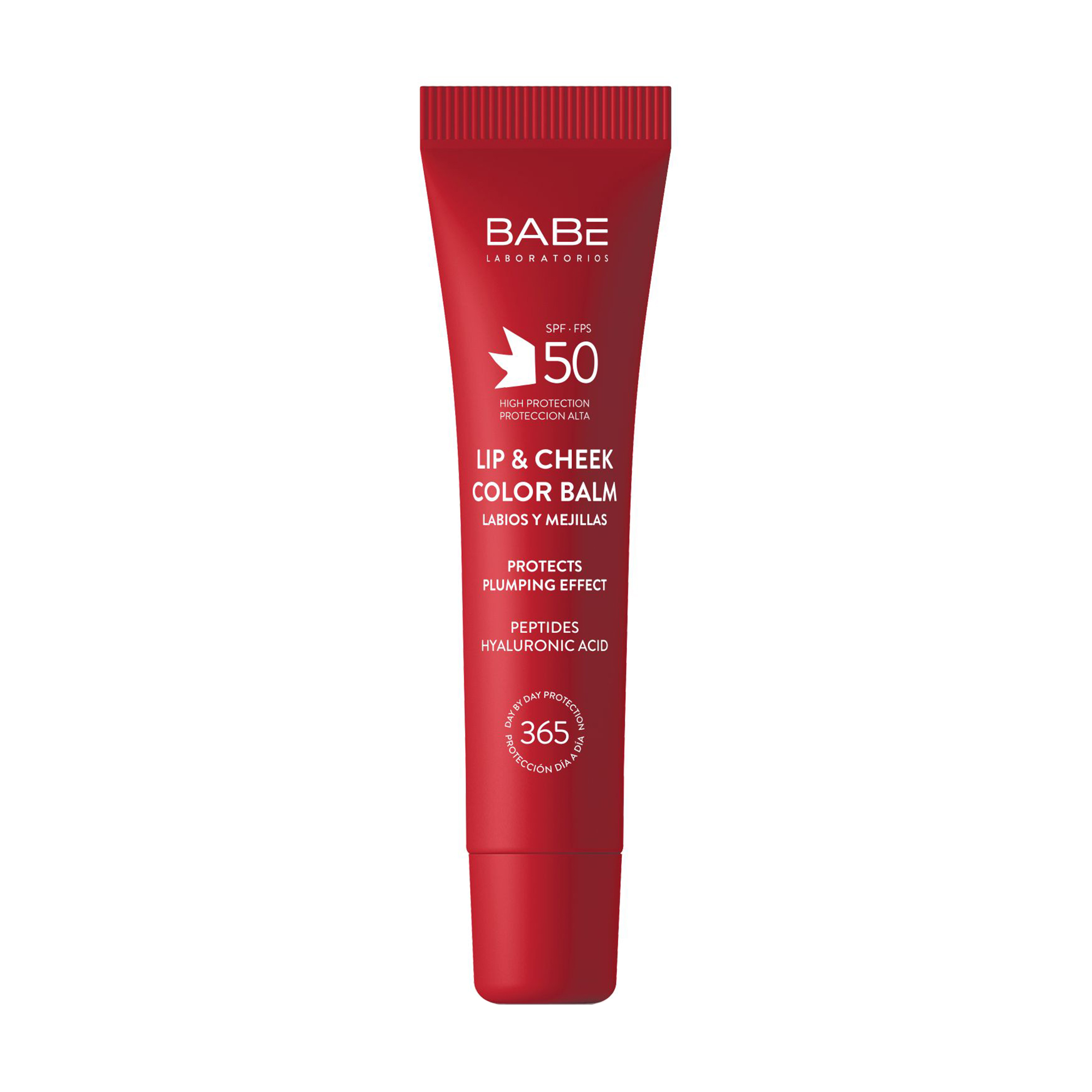 Бальзам-тінт для губ та щік BABE Laboratorios Sun Protection Lip & Cheek Color Balm SPF 50 з гіалуроновою кислотою та пептидами, Red, 20 мл
Бальзам-тінт для губ та щік BABE Laboratorios Sun Protection Lip & Cheek Color Balm SPF 50 з гіалуроновою кислотою та пептидами, Red, 20 мл