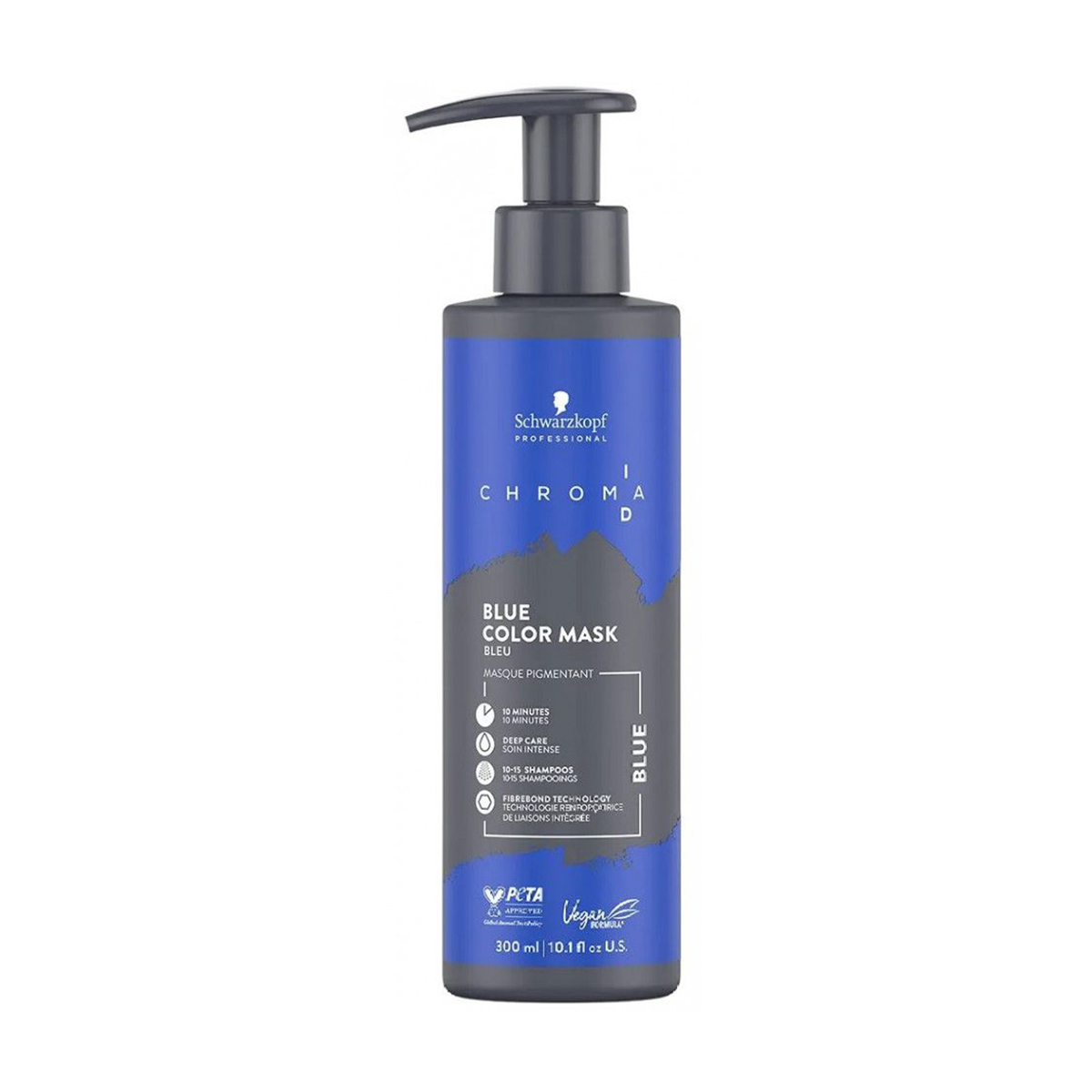 Тонувальна бондінг-маска для волосся Schwarzkopf Professional Chroma ID Bonding Color Mask, Blue, 300 мл
Тонувальна бондінг-маска для волосся Schwarzkopf Professional Chroma ID Bonding Color Mask, Blue, 300 мл