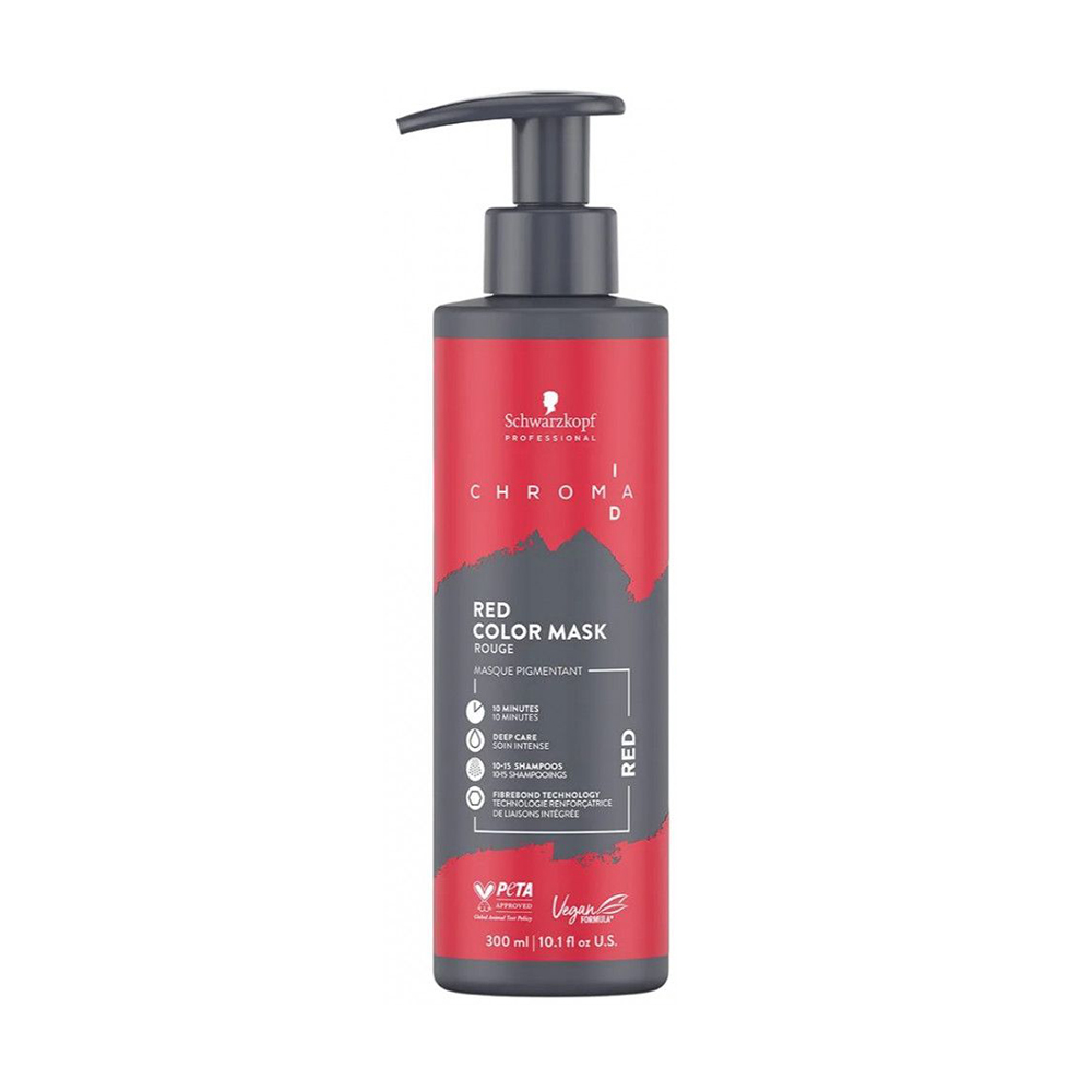 Тонувальна бондінг-маска для волосся Schwarzkopf Professional Chroma ID Bonding Color Mask, Red, 300 мл
Тонувальна бондінг-маска для волосся Schwarzkopf Professional Chroma ID Bonding Color Mask, Red, 300 мл