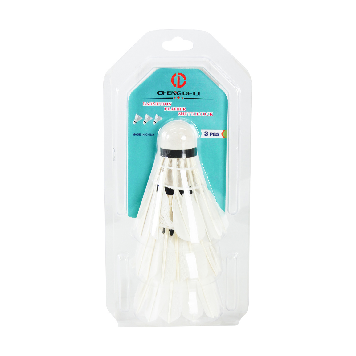 Воланчики для бадмінтону Shantou Jinxing у слюді, від 3 років, 3 шт (BD24192)
Воланчики для бадмінтону Shantou Jinxing у слюді, від 3 років, 3 шт (BD24192)