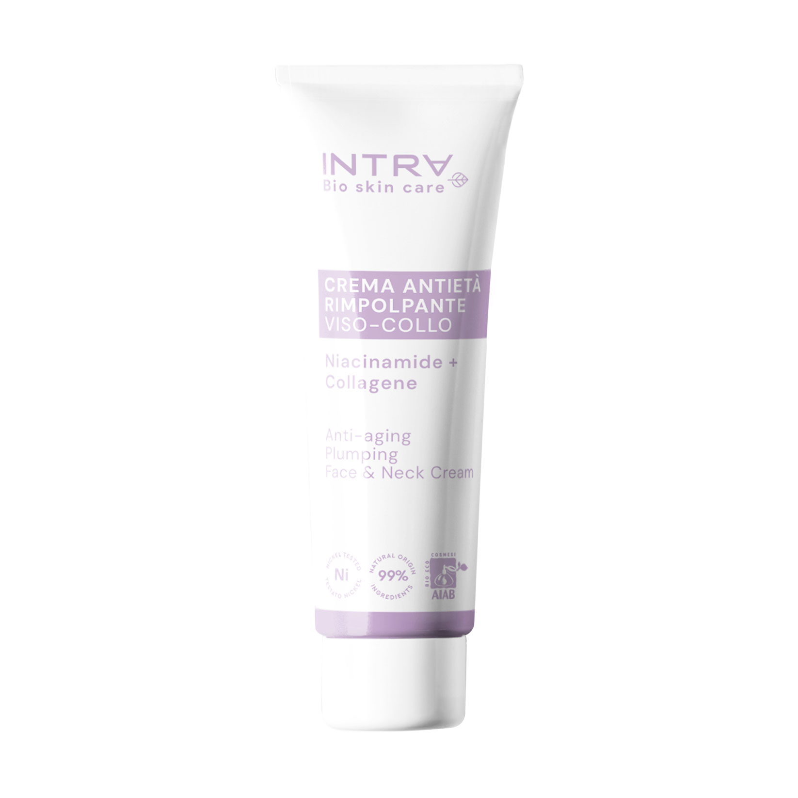 Крем для обличчя та шиї Intra Niacinamide + Collagene Антивіковий, з плампінг ефектом, 50 мл
Крем для обличчя та шиї Intra Niacinamide + Collagene Антивіковий, з плампінг ефектом, 50 мл