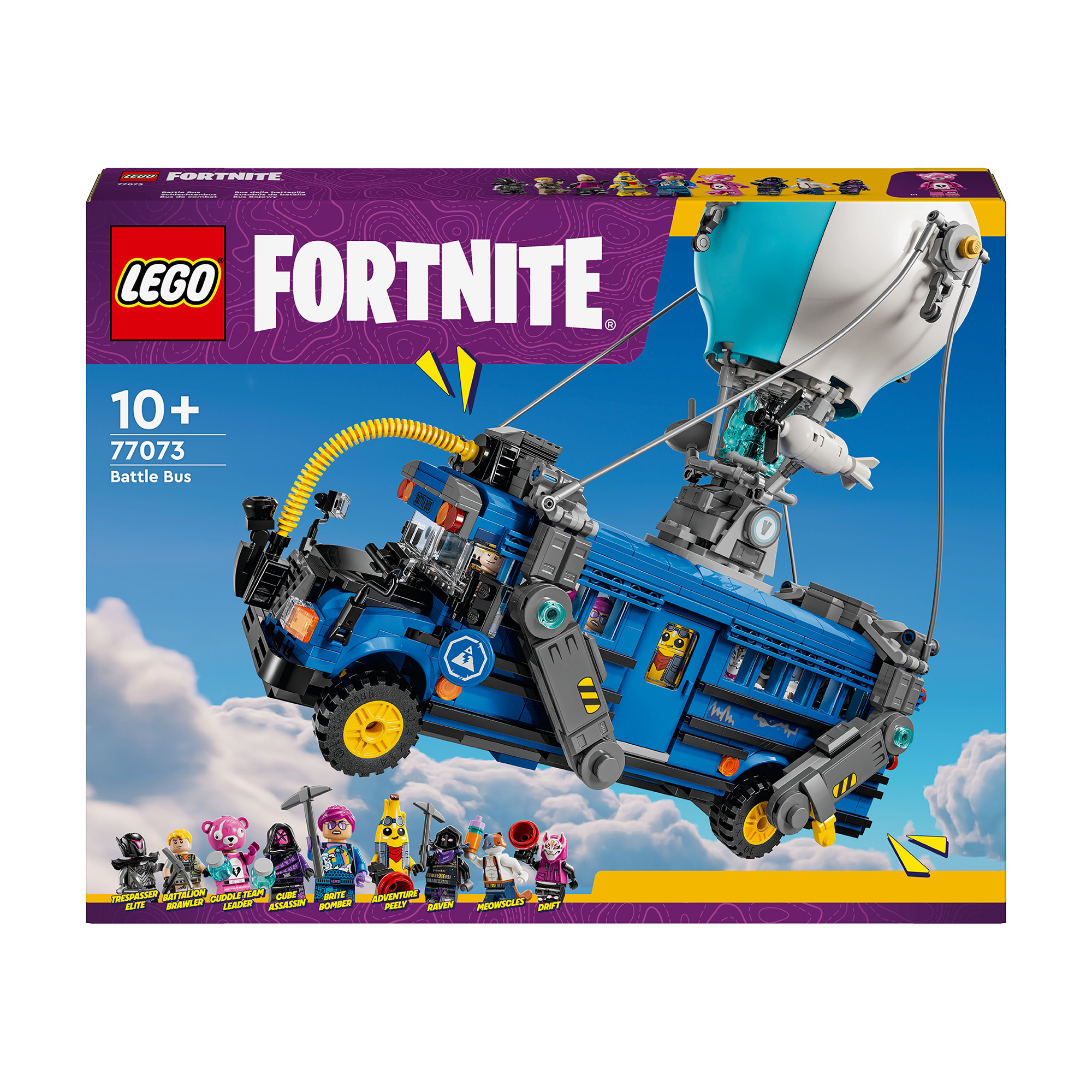 Конструктор LEGO Fortnite Battle Bus, 954 деталі, від 10 років (77073)
Конструктор LEGO Fortnite Battle Bus, 954 деталі, від 10 років (77073)