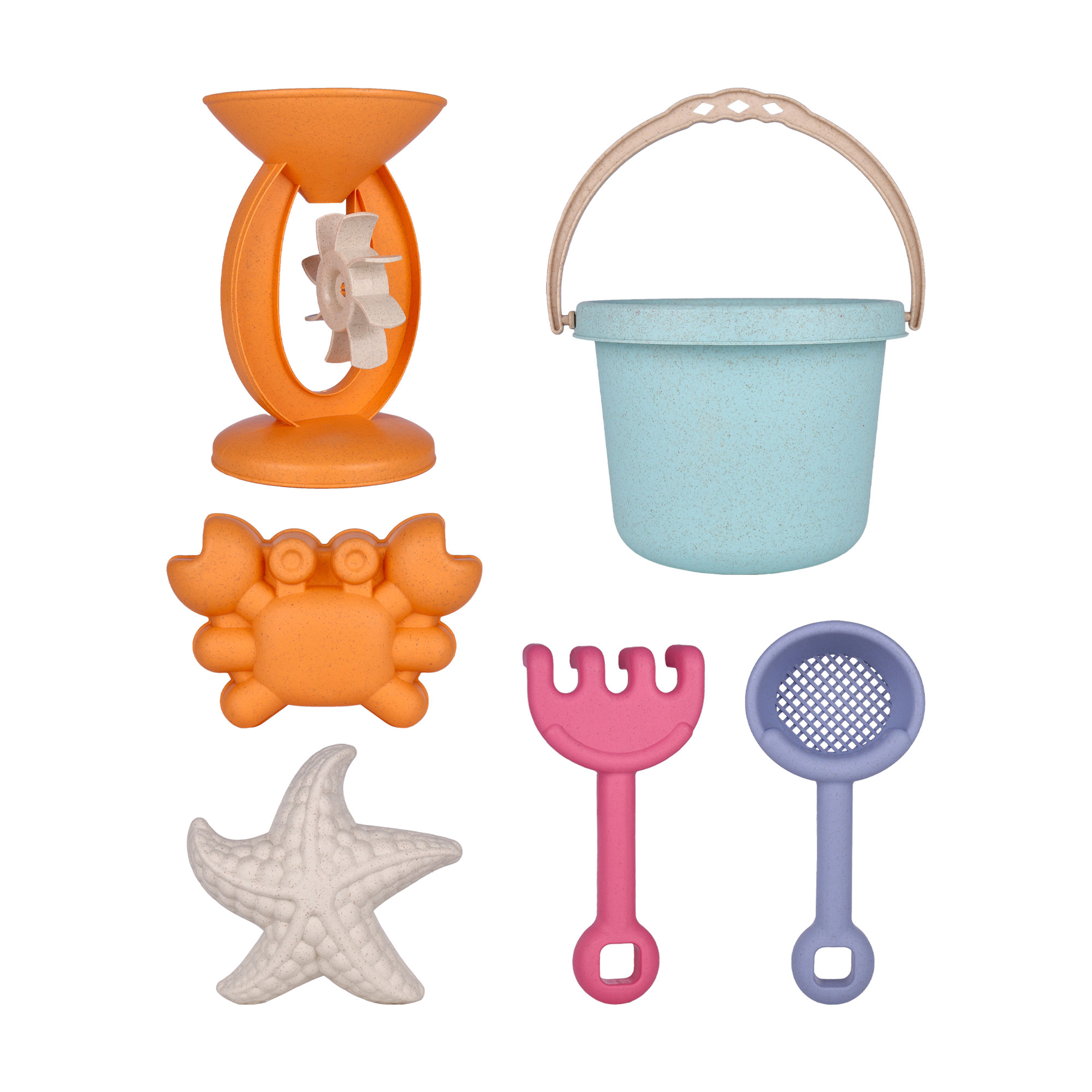 Набір для гри з піском ranxian з млином, 6 предметів, від 3 років
Набір для гри з піском ranxian з млином, 6 предметів, від 3 років