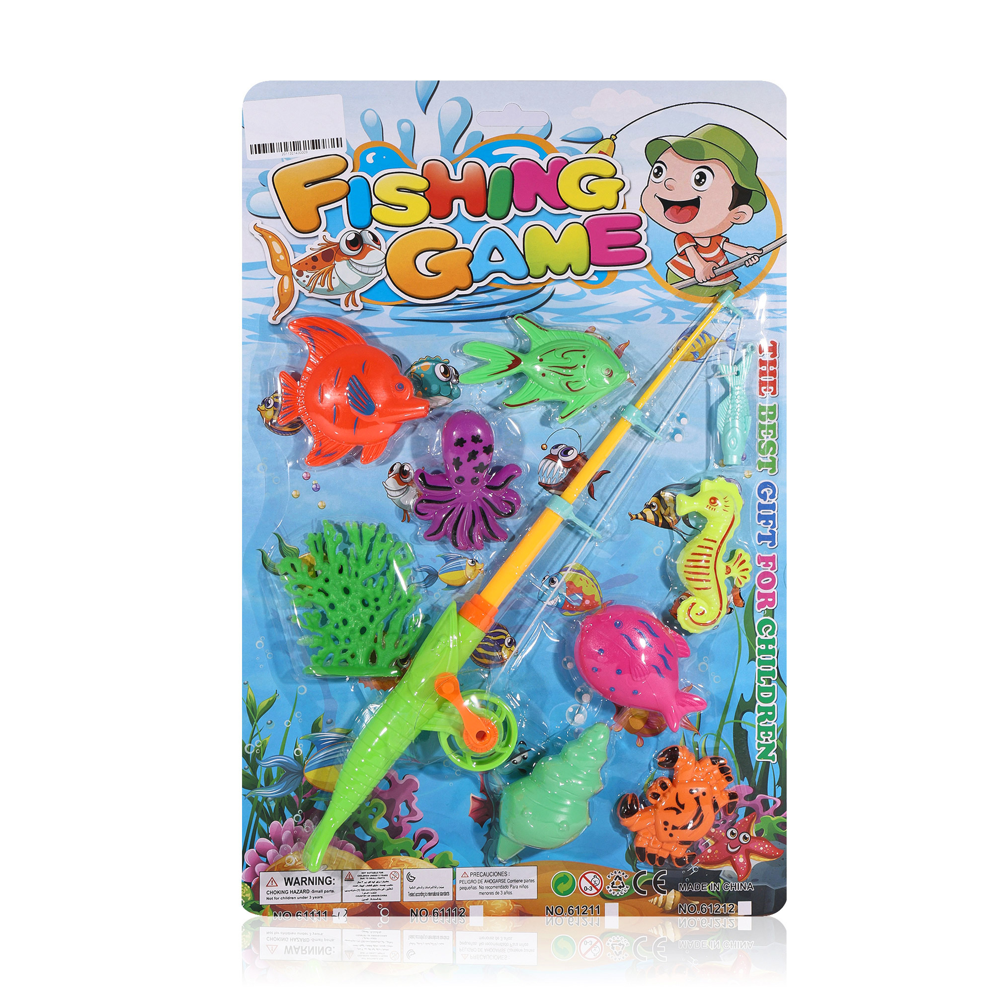 Набір з магнітними рибками Babik Морський світ в блістері, 9 шт
Набір з магнітними рибками Babik Морський світ в блістері, 9 шт