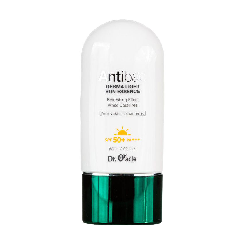 Уцінка! Сонцезахисна есенція для обличчя Dr. Oracle Antibac Derma Light Sun Essence, SPF 50+ PA+++, 60 мл
Уцінка! Сонцезахисна есенція для обличчя Dr. Oracle Antibac Derma Light Sun Essence, SPF 50+ PA+++, 60 мл