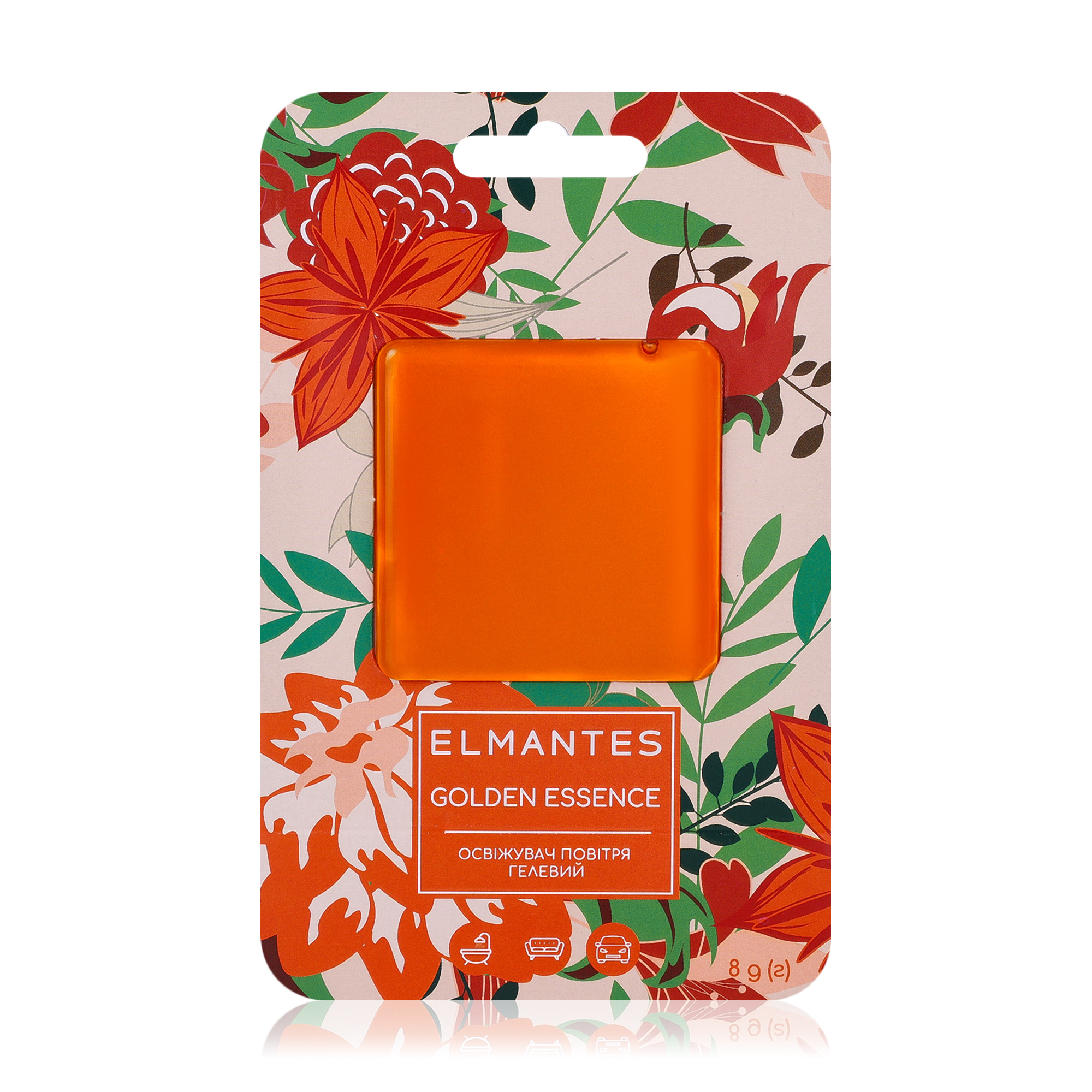 Уцінка! Освіжувач повітря Elmantes Golden Essence змінний аромаблок, 8 г
Уцінка! Освіжувач повітря Elmantes Golden Essence змінний аромаблок, 8 г