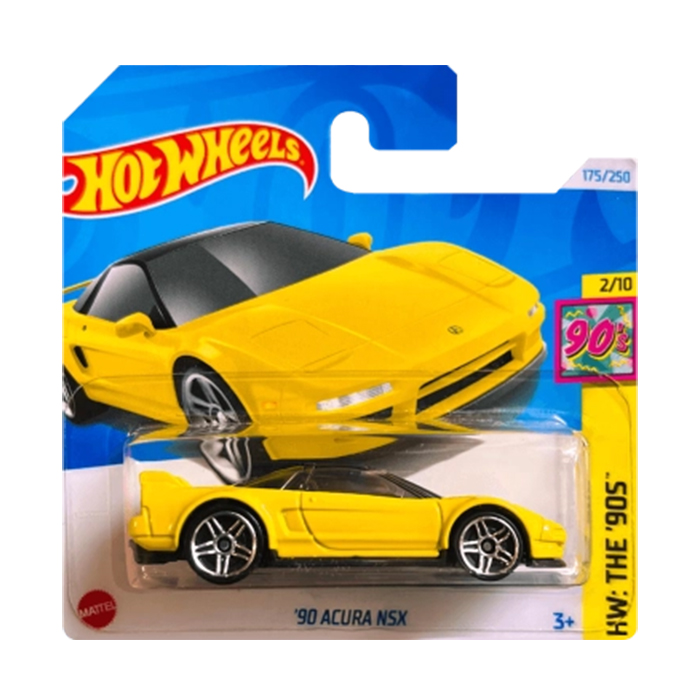 Базовий автомобіль Hot Wheels 90 Acura NSX, жовтий з прозорим верхом, від 3 років, 11*3.5*11 см (5785)
Базовий автомобіль Hot Wheels 90 Acura NSX, жовтий з прозорим верхом, від 3 років, 11*3.5*11 см (5785)