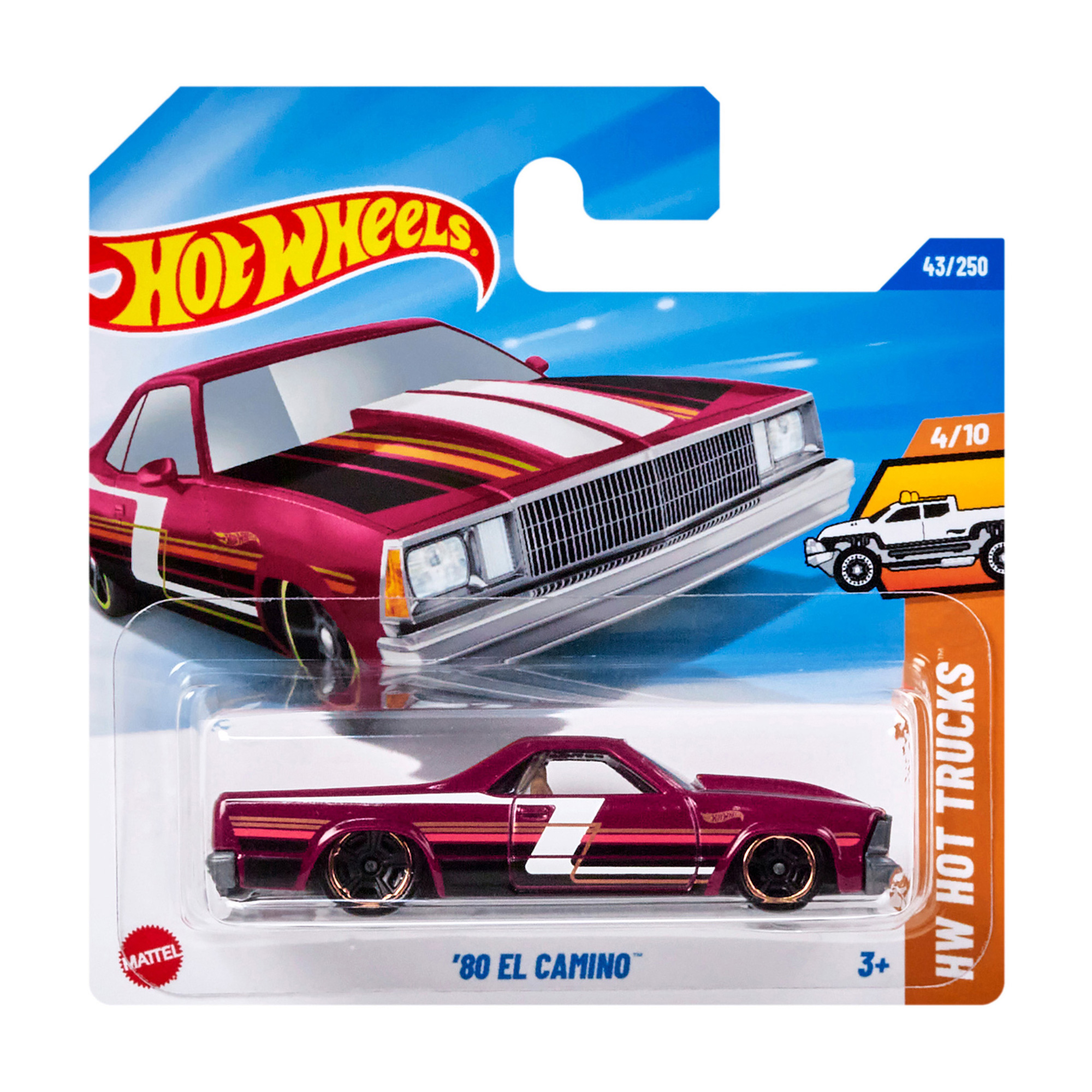 Базовий автомобіль Hot Wheels 80 El Camino, червоно-білий, від 3 років, 11*3.5*11 см (5785)
Базовий автомобіль Hot Wheels 80 El Camino, червоно-білий, від 3 років, 11*3.5*11 см (5785)