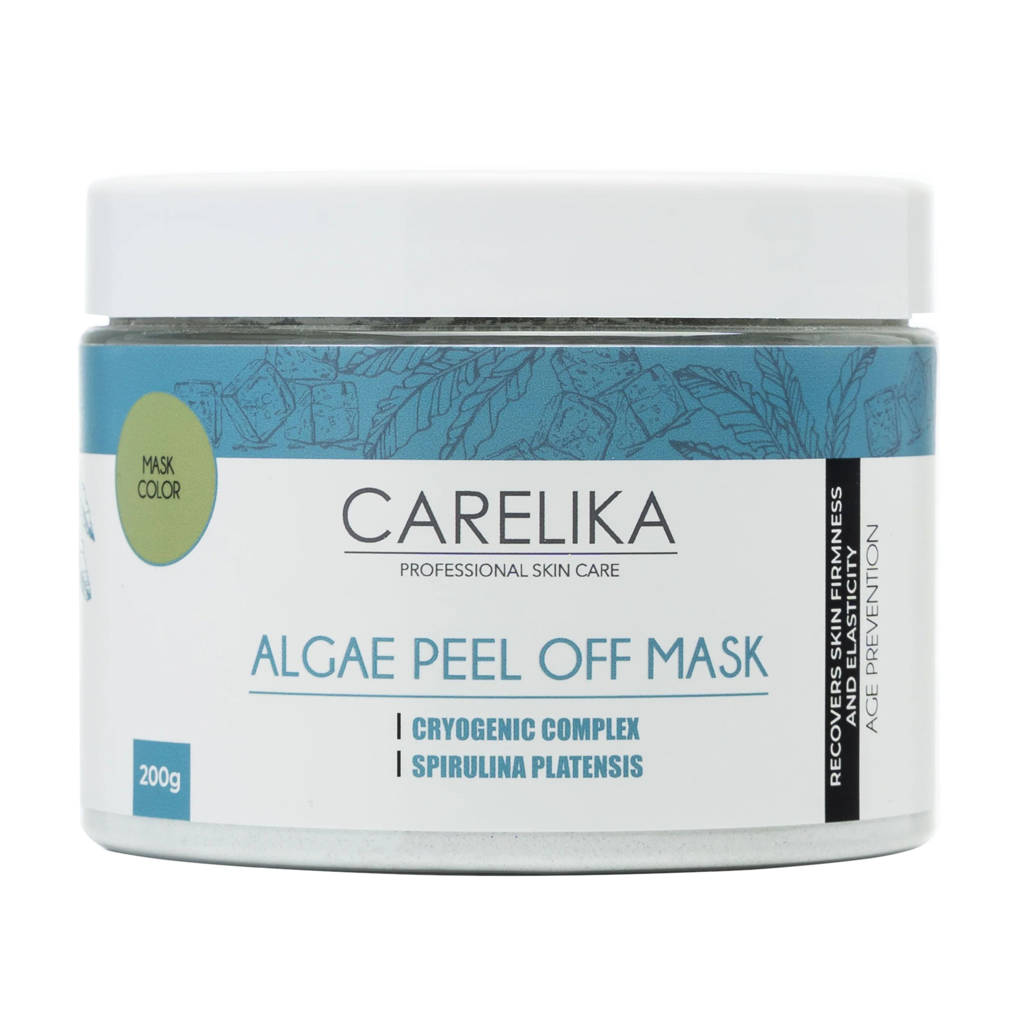 Уцінка! Альгінатна маска для обличчя Carelika Algae Peel Off Mask Cryogenic Complex на основі водоростей з кріогенним комплексом, 200 г
Уцінка! Альгінатна маска для обличчя Carelika Algae Peel Off Mask Cryogenic Complex на основі водоростей з кріогенним комплексом, 200 г