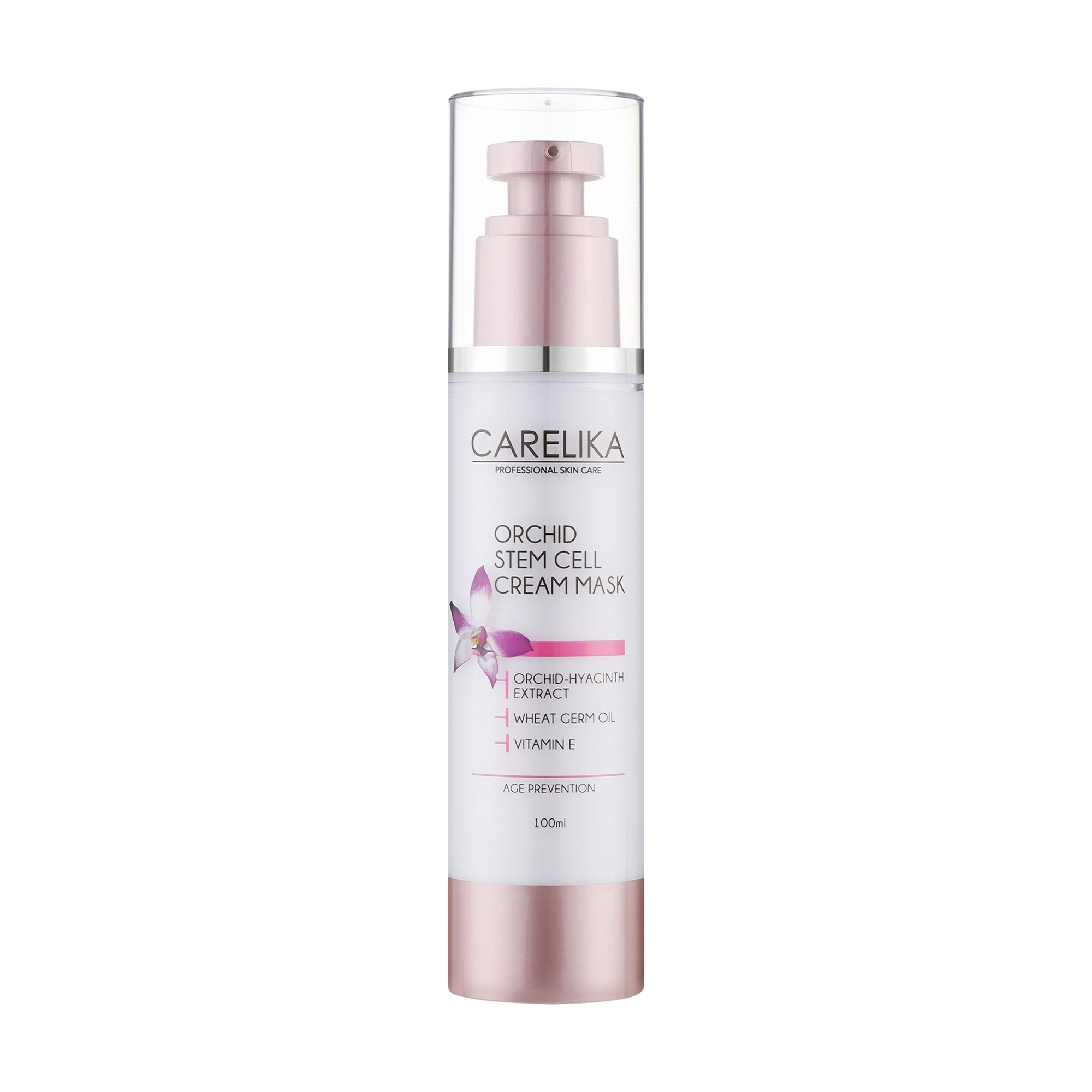 Уцінка! Крем-маска для обличчя Carelika Orchid Stem Cell Cream Mask зі стовбуровими клітинами орхідеї, 100 мл
Уцінка! Крем-маска для обличчя Carelika Orchid Stem Cell Cream Mask зі стовбуровими клітинами орхідеї, 100 мл