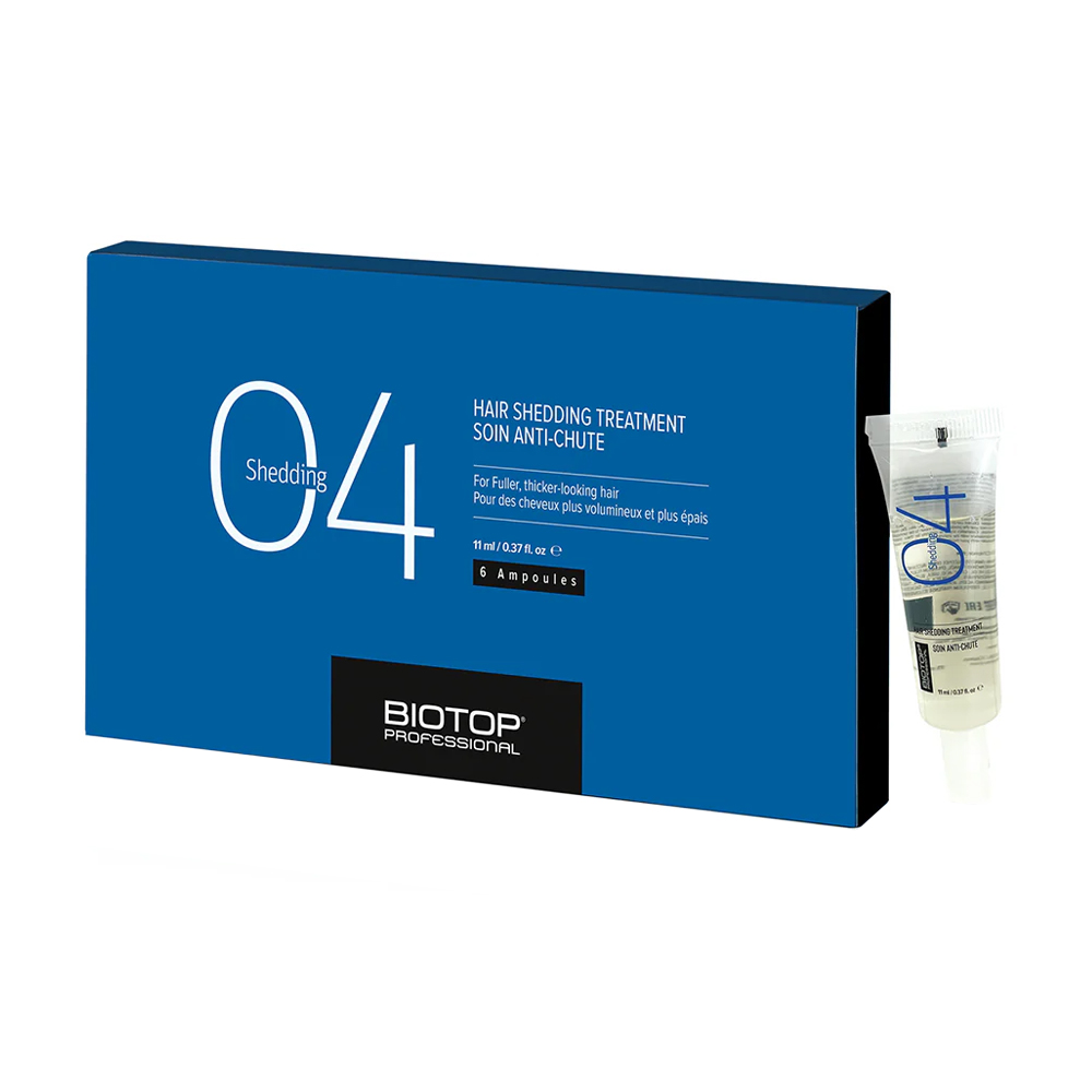 Ампули Biotop Professional 04 Shedding Root Treatment проти випадіння волосся, 6*11 мл
Ампули Biotop Professional 04 Shedding Root Treatment проти випадіння волосся, 6*11 мл