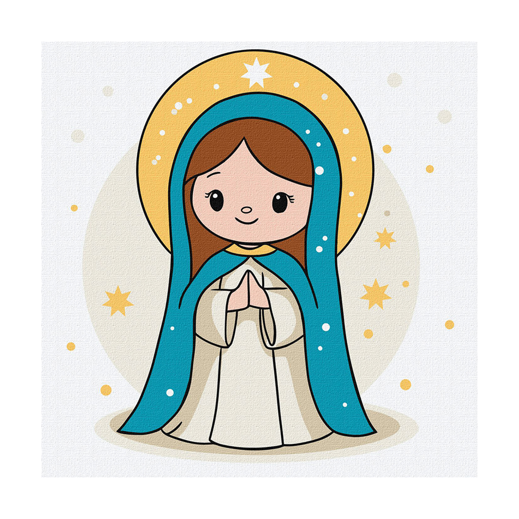 Картина за номерами Ideyka Ніжність та милосердя, 25*25 см (KHO1195)
Картина за номерами Ideyka Ніжність та милосердя, 25*25 см (KHO1195)