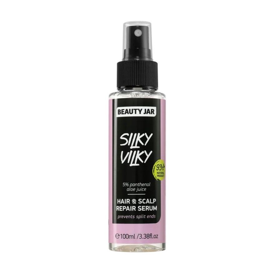 Сироватка для волосся та шкіри голови Beauty Jar Silky Vilky Hair & Scalp Repair Serum, 100 мл
Сироватка для волосся та шкіри голови Beauty Jar Silky Vilky Hair & Scalp Repair Serum, 100 мл