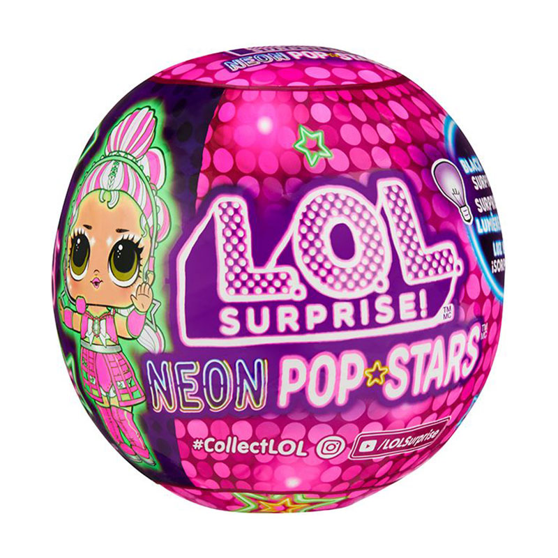 Дитячий ігровий набір з лялькою L.O.L. Surprise! Neon Pop Зірочки, з аксесуарами, від 3 років (120674)
Дитячий ігровий набір з лялькою L.O.L. Surprise! Neon Pop Зірочки, з аксесуарами, від 3 років (120674)