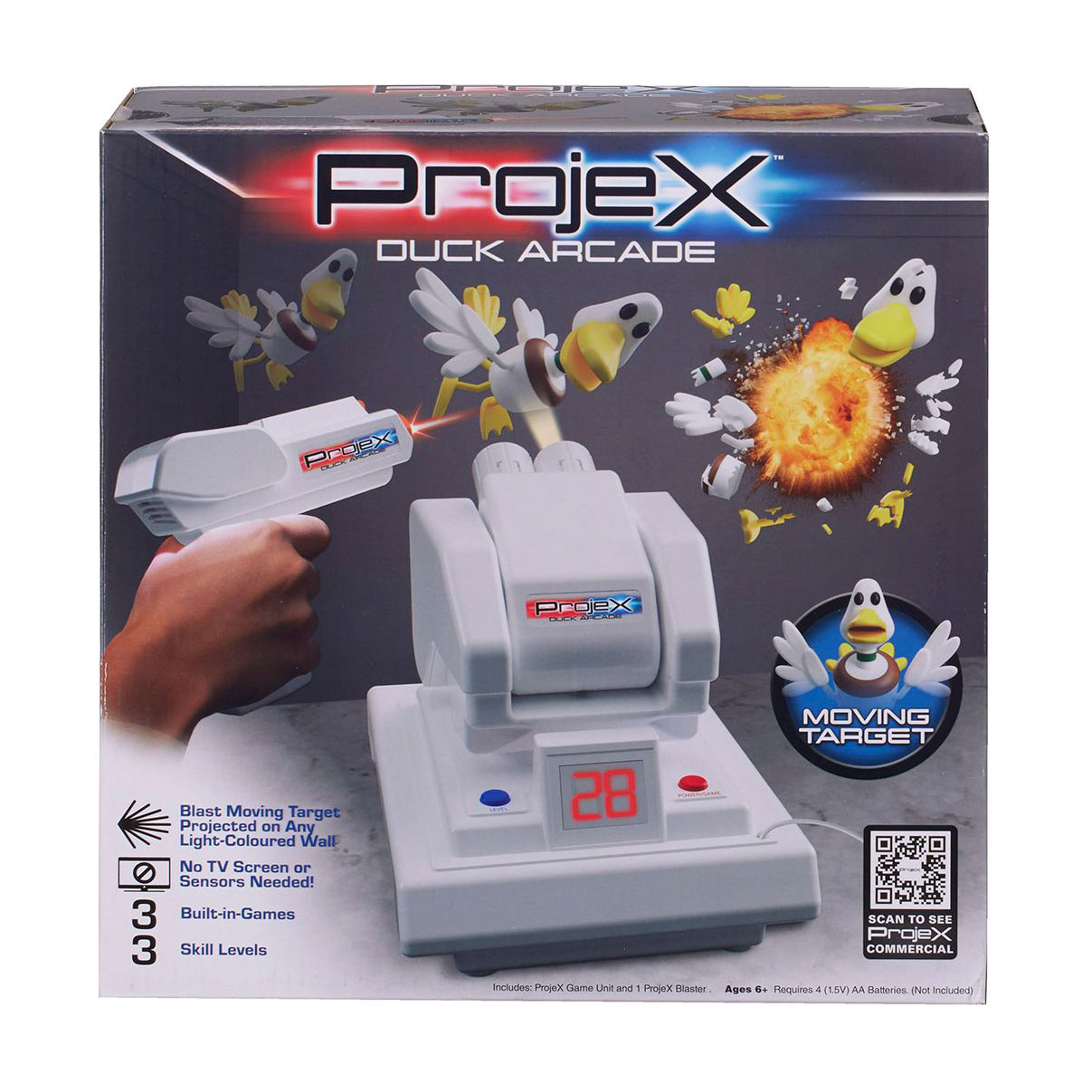 Дитячий ігровий набір для лазерних боїв Laser X Projex Quсk Arсade, від 6 років (52718)
Дитячий ігровий набір для лазерних боїв Laser X Projex Quсk Arсade, від 6 років (52718)