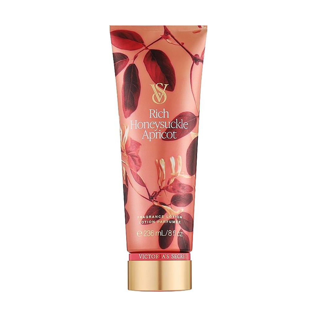 Парфумований лосьйон для тіла Victoria's Secret Rich Honeysuckle Apricot жіночий, 236 мл
Парфумований лосьйон для тіла Victoria's Secret Rich Honeysuckle Apricot жіночий, 236 мл