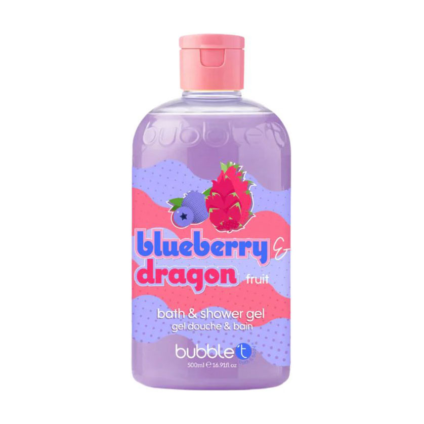 Гель для душу Bubble T Intense Blueberry & Dragon Fruit Bath & Shower Gel, 500 мл
Гель для душу Bubble T Intense Blueberry & Dragon Fruit Bath & Shower Gel, 500 мл