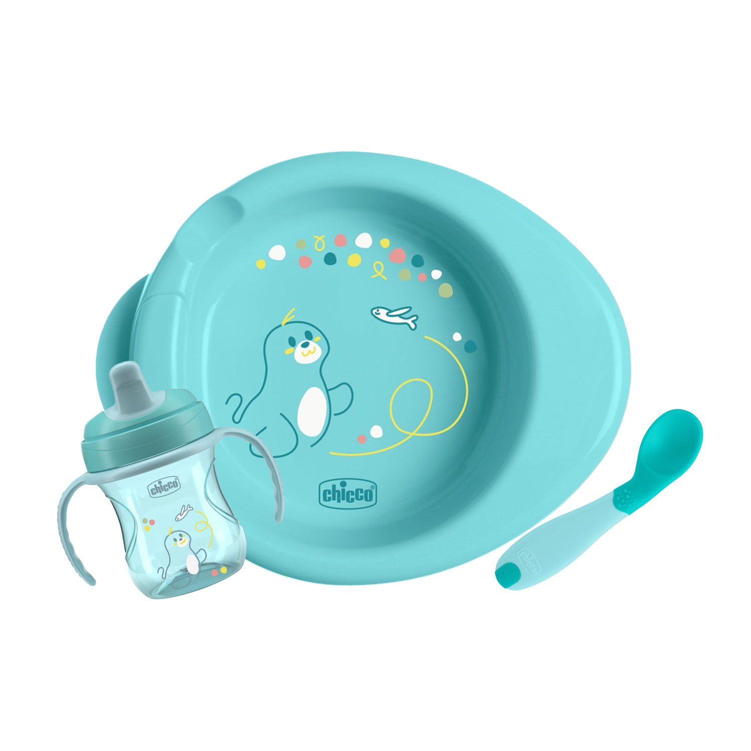Дитячий набір для годування Chicco Set Prima Pappa, від 6 місяців, блакитний (поїльник-непроливайка, 1 шт + тарілка, 1 шт + ложка, 1 шт) (16200.25)
Дитячий набір для годування Chicco Set Prima Pappa, від 6 місяців, блакитний (поїльник-непроливайка, 1 шт + тарілка, 1 шт + ложка, 1 шт) (16200.25)