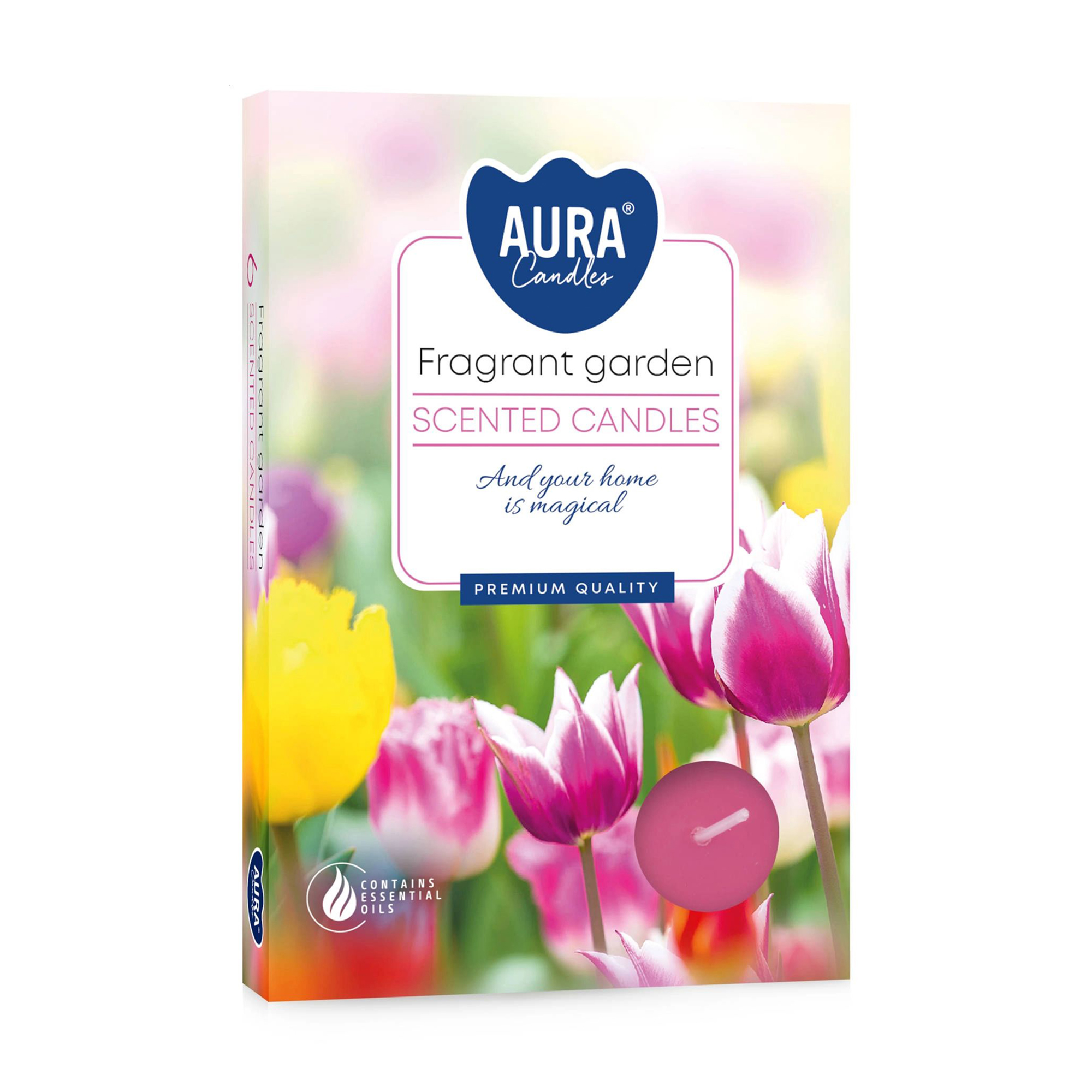Ароматична свічка Bispol Scented Candle Aura Fragrant Garden, 6 шт (p15-364) 
Ароматична свічка Bispol Scented Candle Aura Fragrant Garden, 6 шт (p15-364)