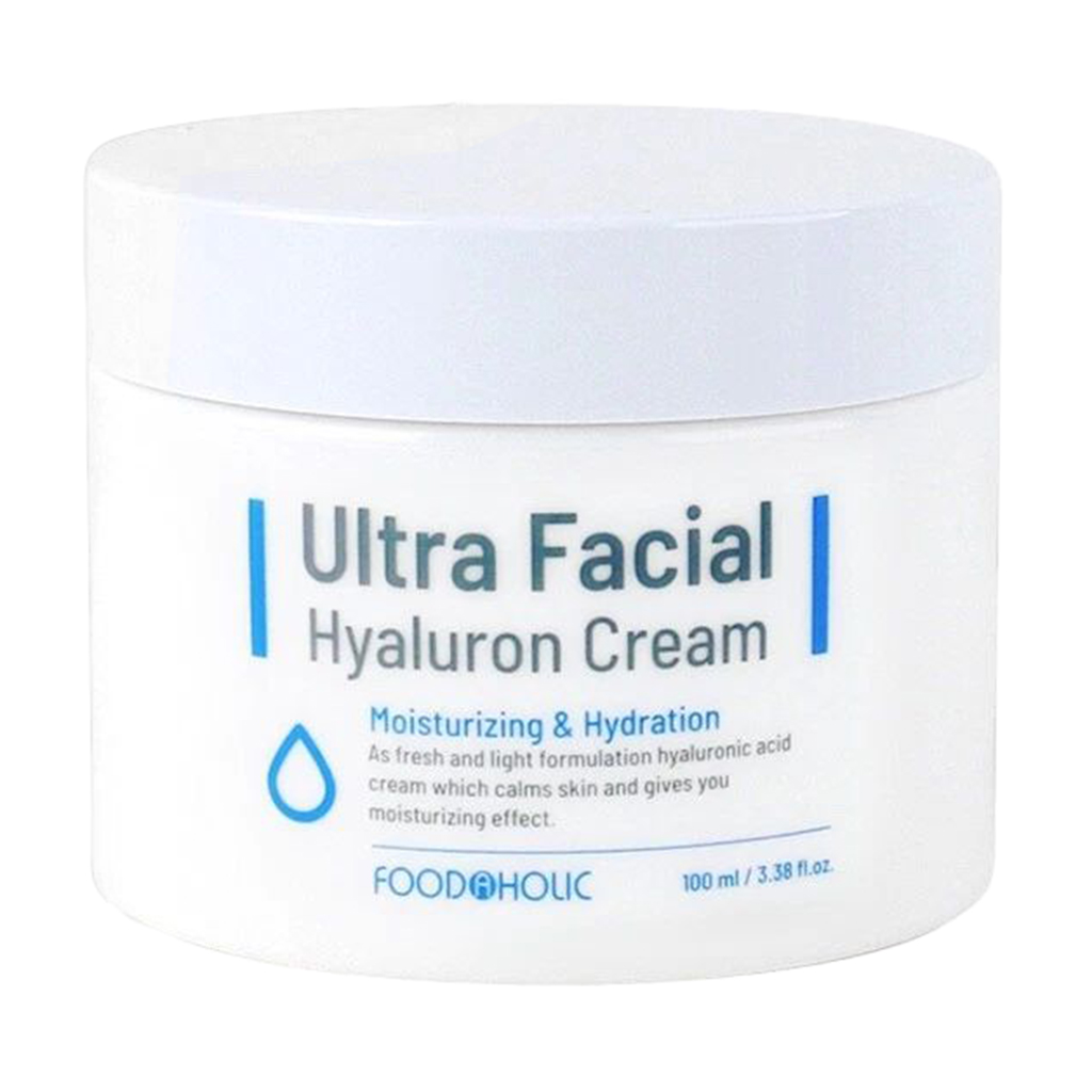 Антивіковий функціональний крем для обличчя Food A Holic Ultra Facial Hyaluron Cream з гіалуроновою кислотою, 100 мл
Антивіковий функціональний крем для обличчя Food A Holic Ultra Facial Hyaluron Cream з гіалуроновою кислотою, 100 мл